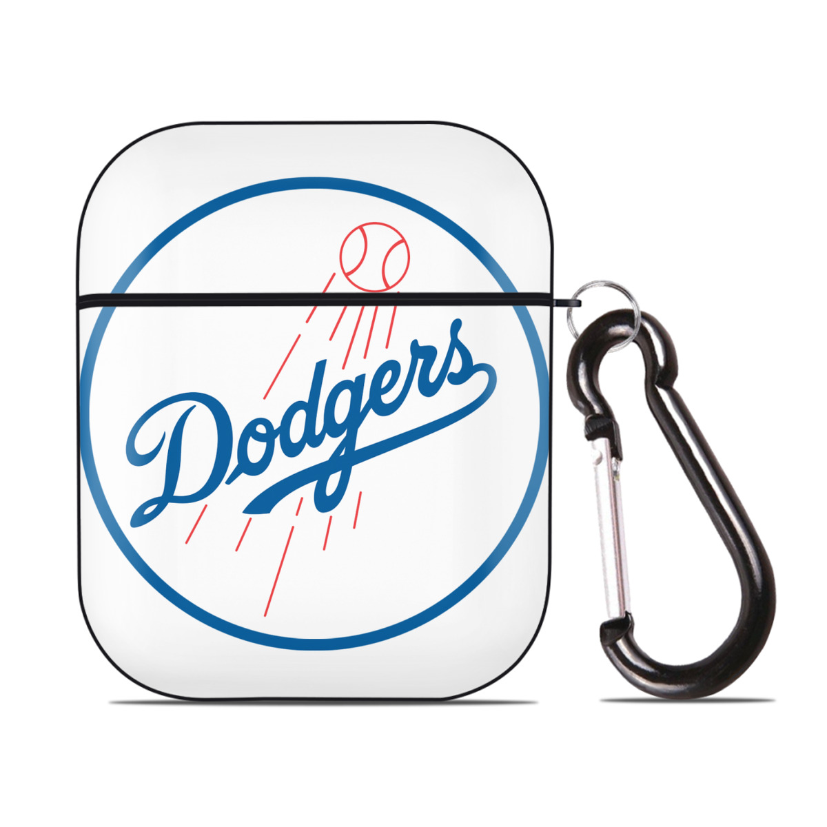  AirPods 2 Case Hard Shell Black, Flexible PC Material, Precise Cutouts, Full Protection, Anti-Fingerprint, Washable, Includes Keychain – Durable & Slim Design