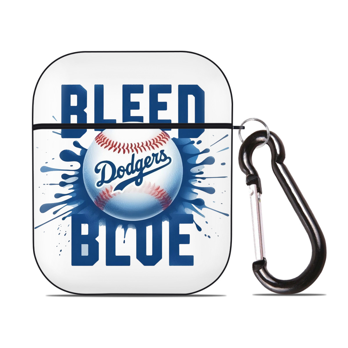  AirPods 2 Case Hard Shell Black, Flexible PC Material, Precise Cutouts, Full Protection, Anti-Fingerprint, Washable, Includes Keychain – Durable & Slim Design