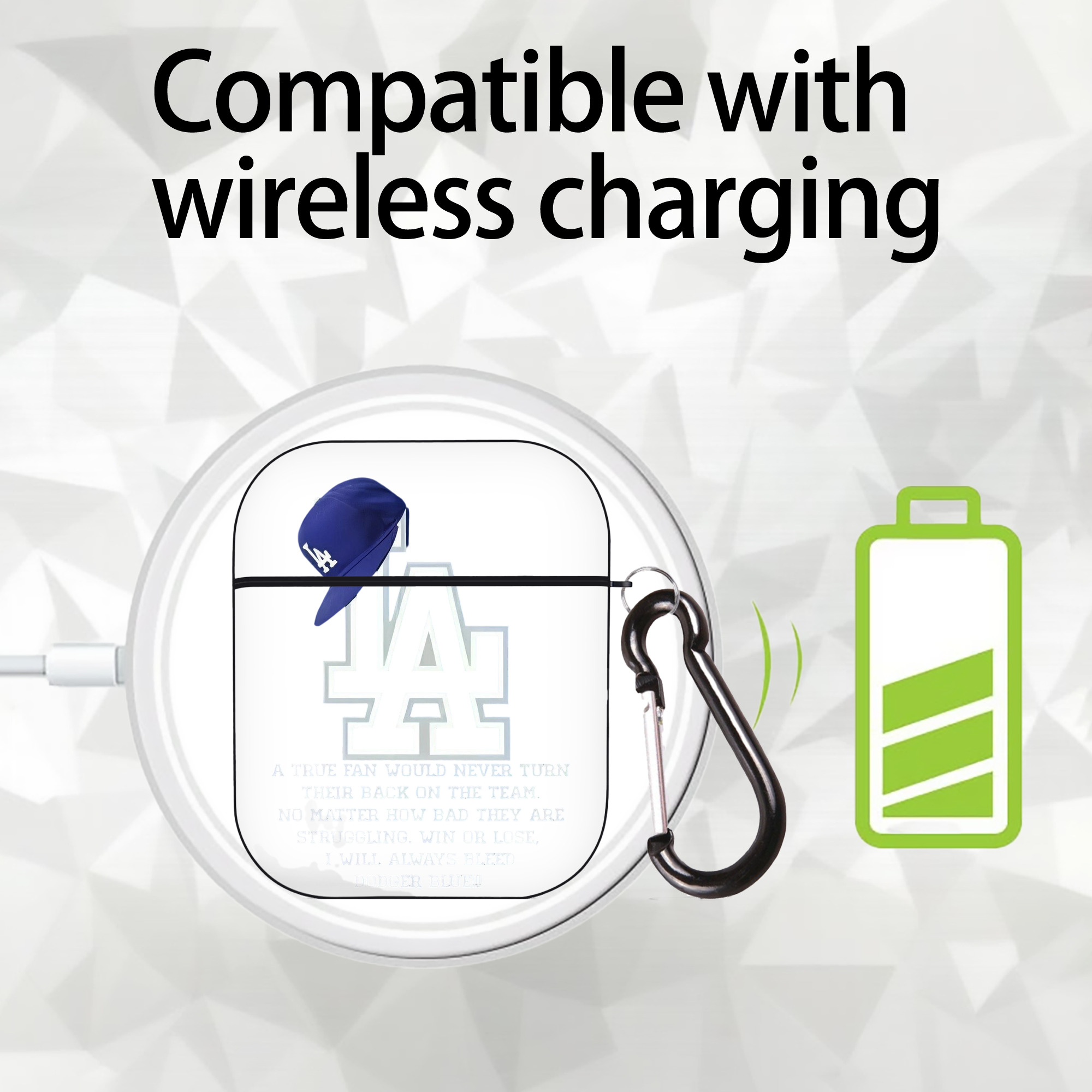  AirPods 2 Case Hard Shell Black, Flexible PC Material, Precise Cutouts, Full Protection, Anti-Fingerprint, Washable, Includes Keychain – Durable & Slim Design