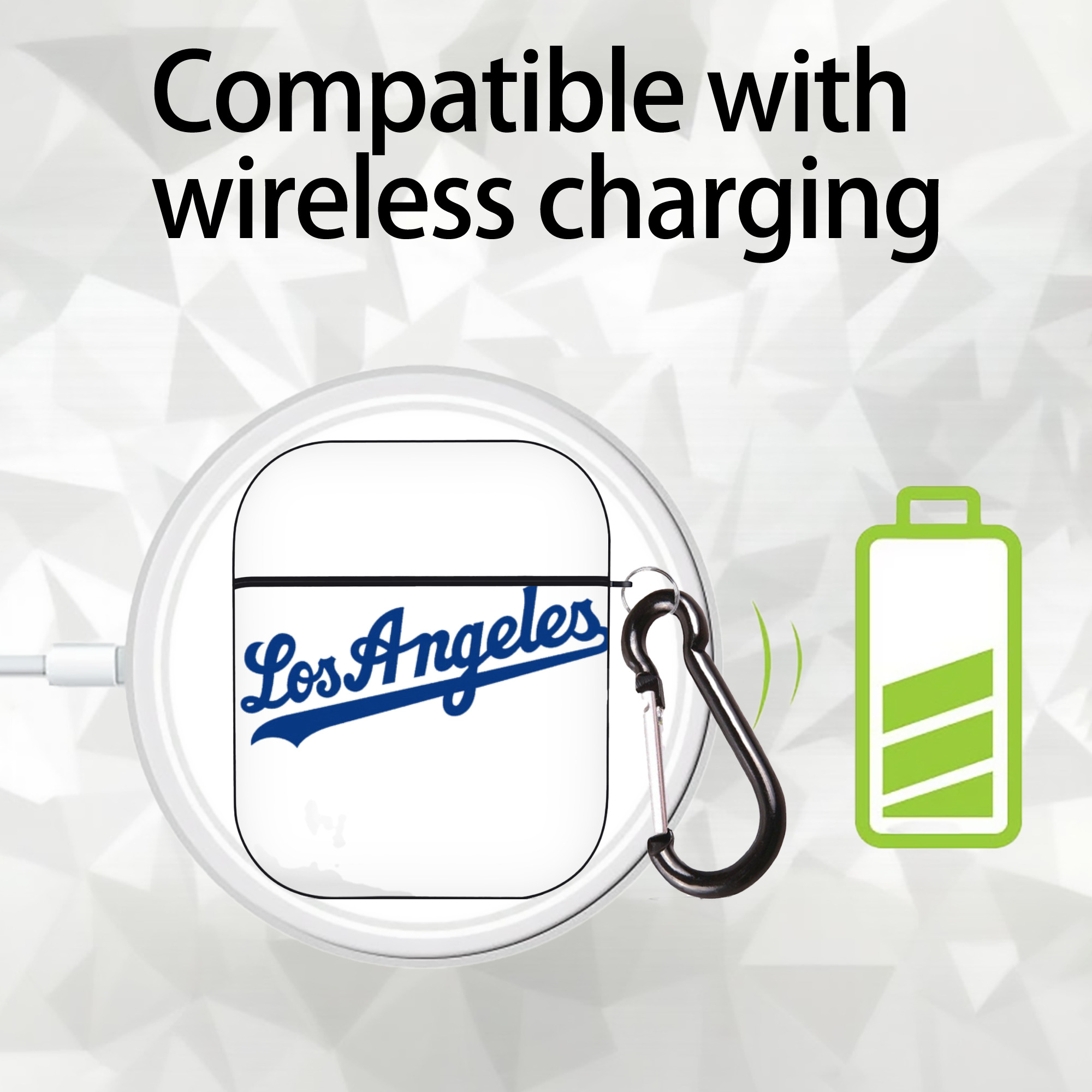  AirPods 2 Case Hard Shell Black, Flexible PC Material, Precise Cutouts, Full Protection, Anti-Fingerprint, Washable, Includes Keychain – Durable & Slim Design