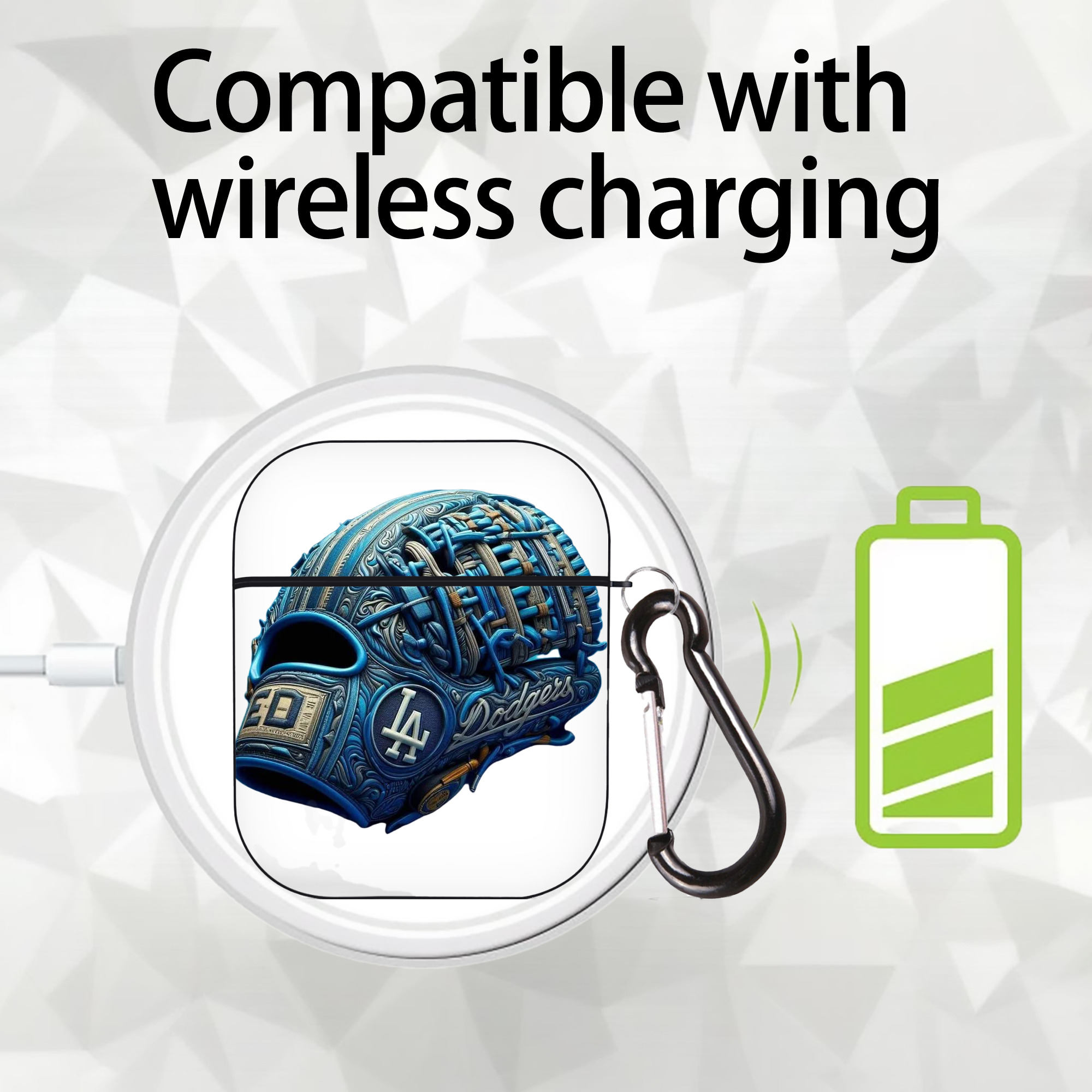  AirPods 2 Case Hard Shell Black, Flexible PC Material, Precise Cutouts, Full Protection, Anti-Fingerprint, Washable, Includes Keychain – Durable & Slim Design