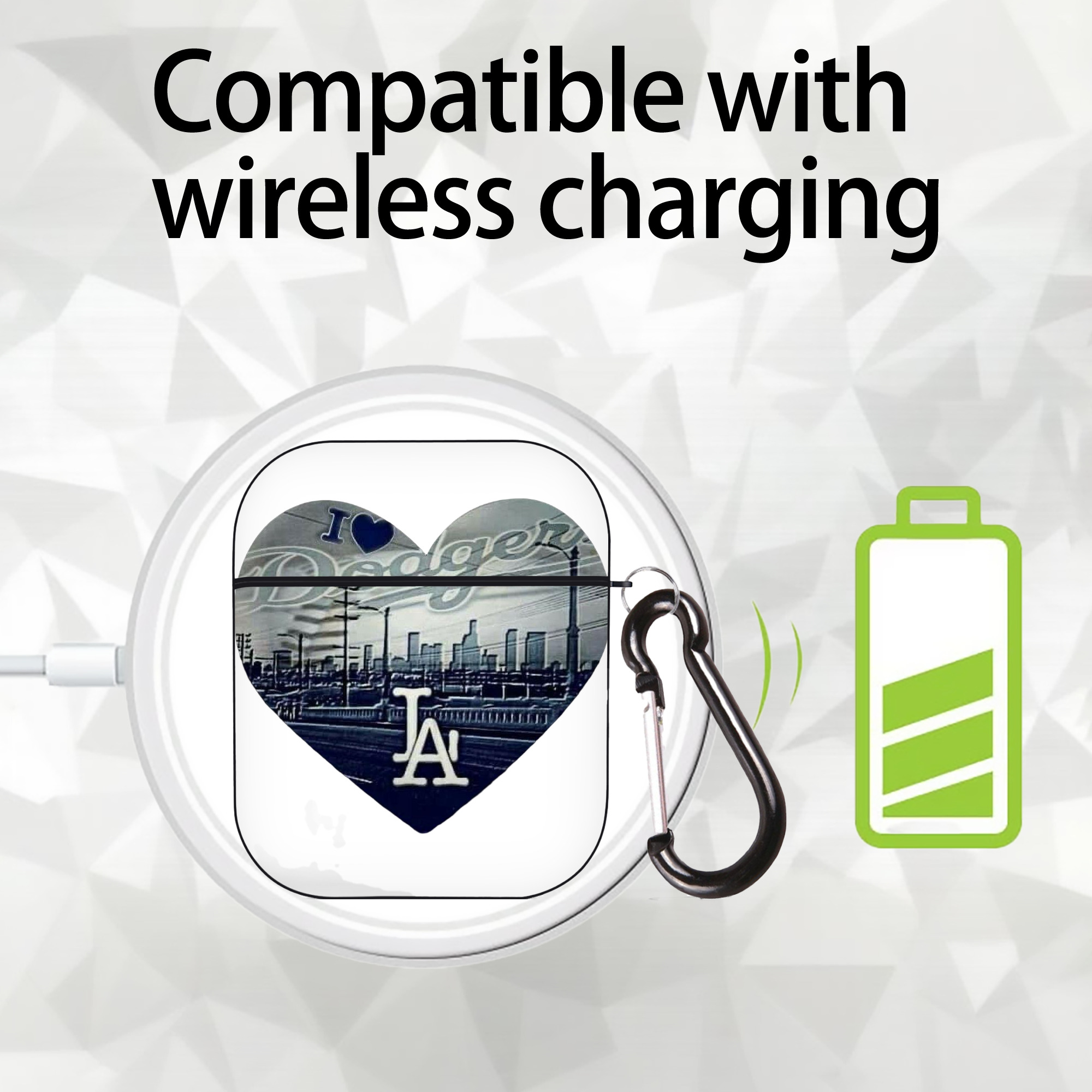  AirPods 2 Case Hard Shell Black, Flexible PC Material, Precise Cutouts, Full Protection, Anti-Fingerprint, Washable, Includes Keychain – Durable & Slim Design