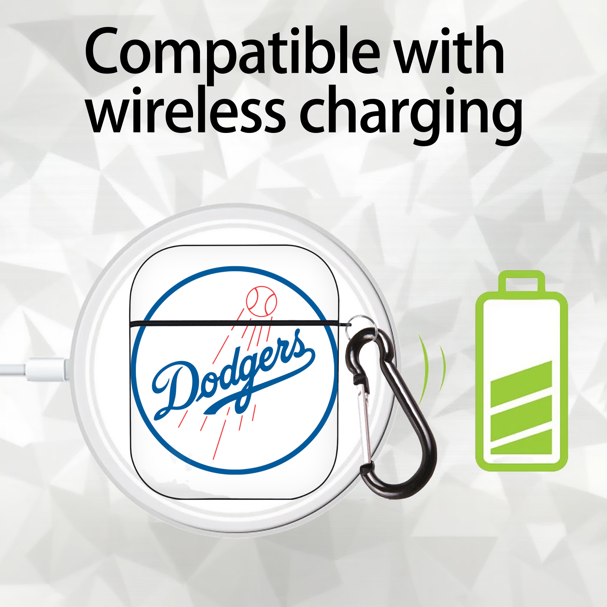  AirPods 2 Case Hard Shell Black, Flexible PC Material, Precise Cutouts, Full Protection, Anti-Fingerprint, Washable, Includes Keychain – Durable & Slim Design