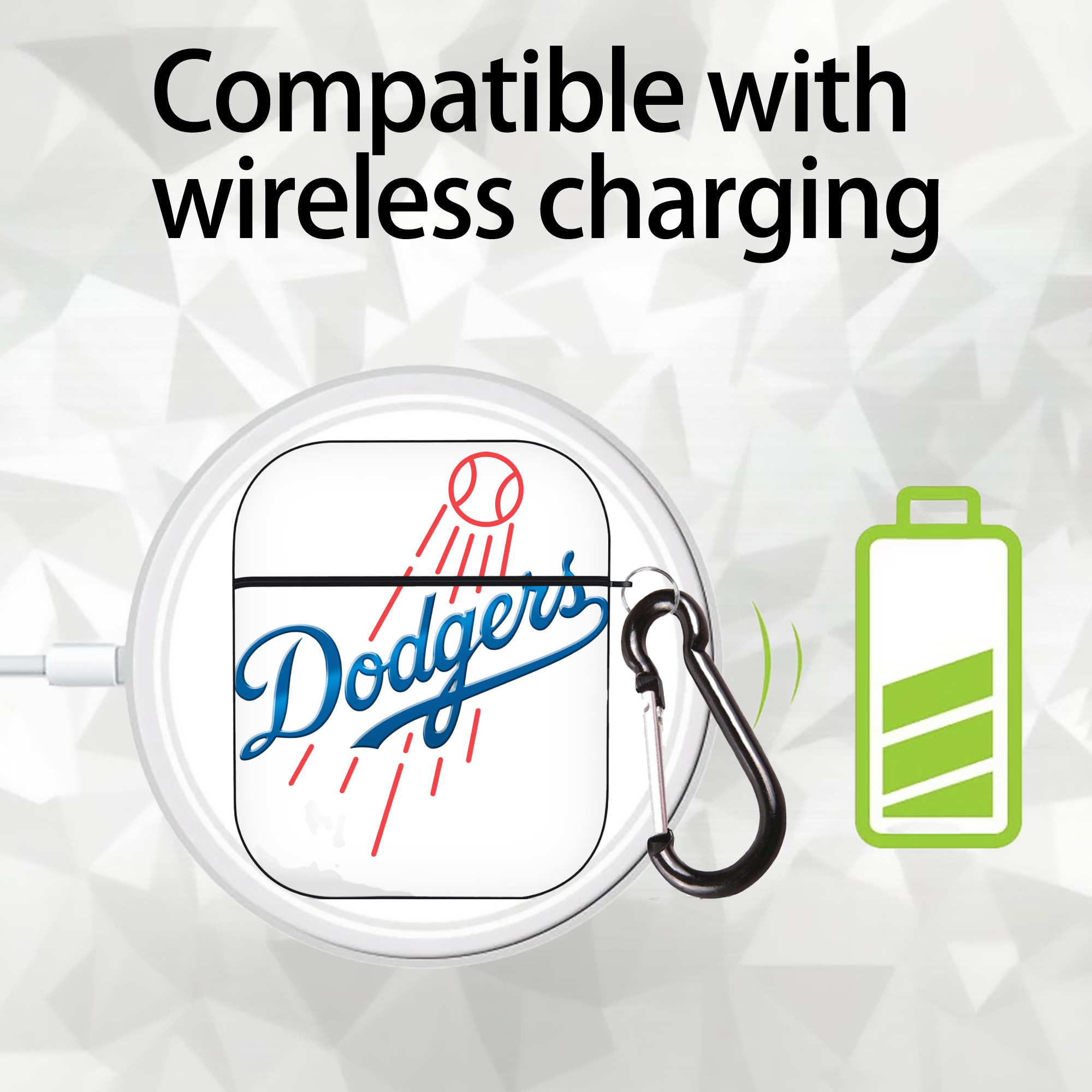  AirPods 2 Case Hard Shell Black, Flexible PC Material, Precise Cutouts, Full Protection, Anti-Fingerprint, Washable, Includes Keychain – Durable & Slim Design