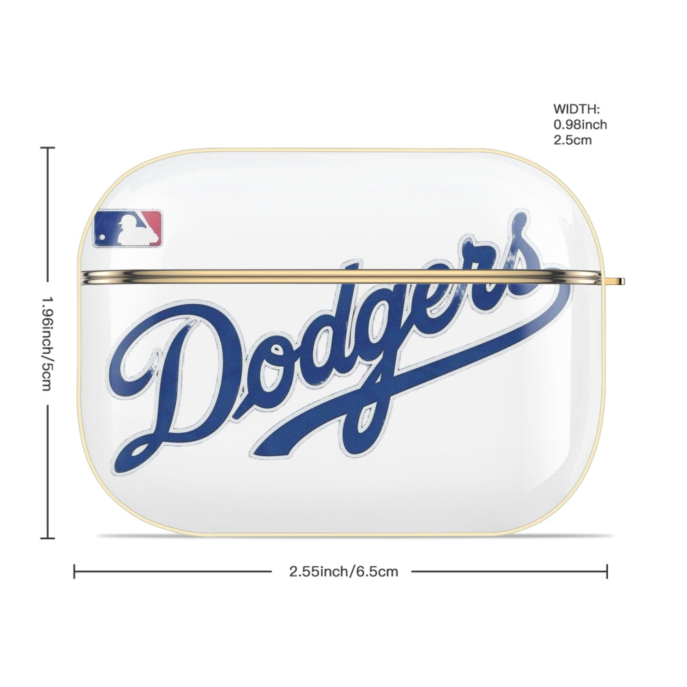  Luxury Gold AirPods Pro Case With Keychain, Flexible PC Material, Full Protection, Precise Cutouts, Anti-Fingerprint, Washable, Durable Design