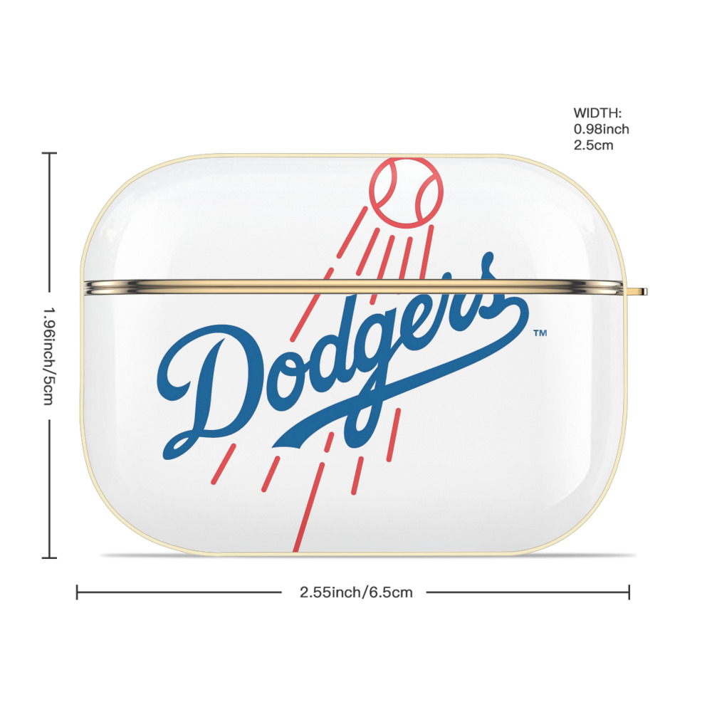  Luxury Gold AirPods Pro Case With Keychain, Flexible PC Material, Full Protection, Precise Cutouts, Anti-Fingerprint, Washable, Durable Design