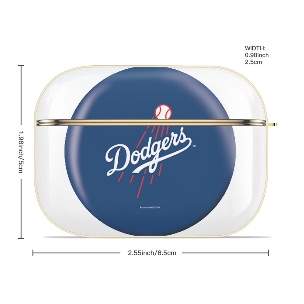  Luxury Gold AirPods Pro Case With Keychain, Flexible PC Material, Full Protection, Precise Cutouts, Anti-Fingerprint, Washable, Durable Design