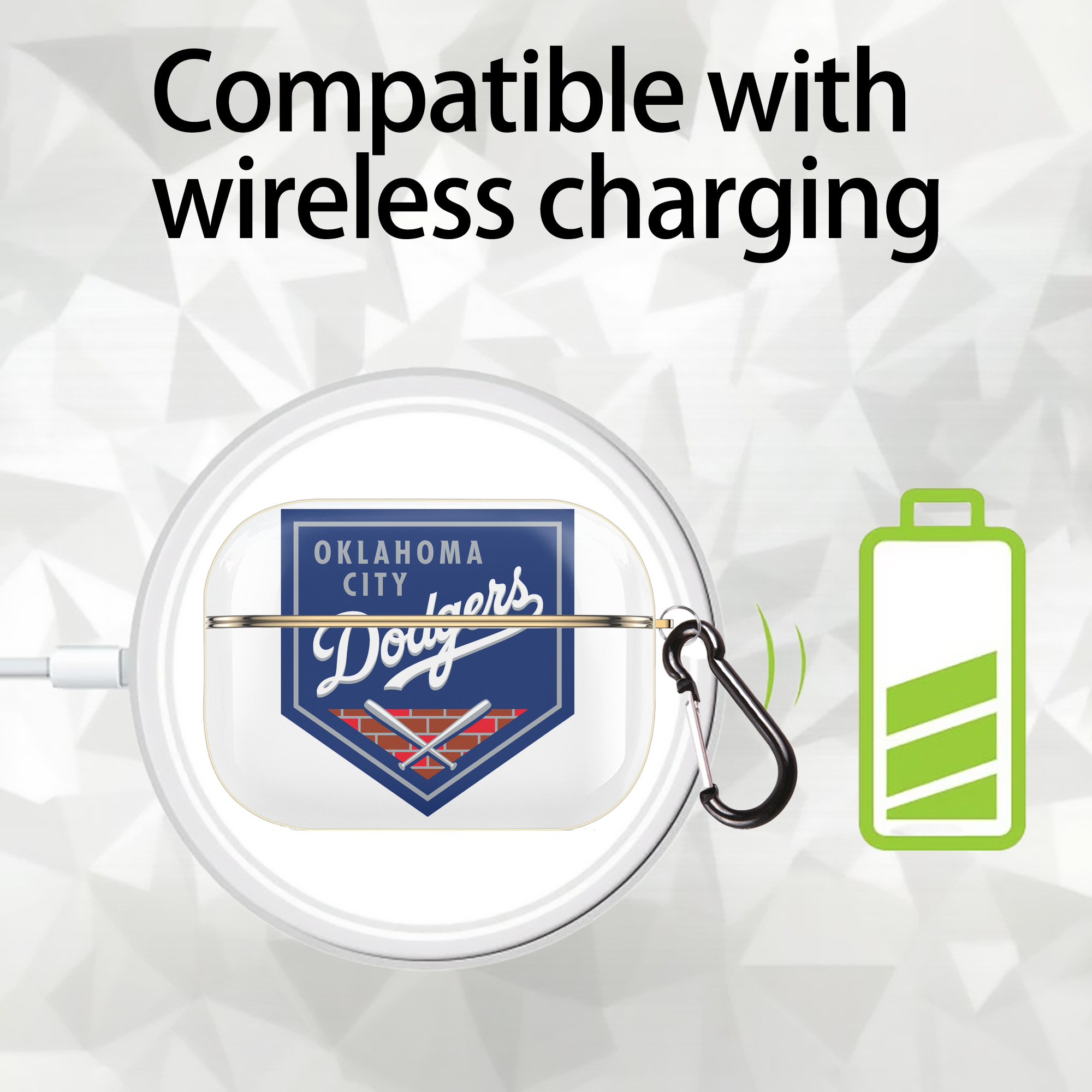  Luxury Gold AirPods Pro Case With Keychain, Flexible PC Material, Full Protection, Precise Cutouts, Anti-Fingerprint, Washable, Durable Design