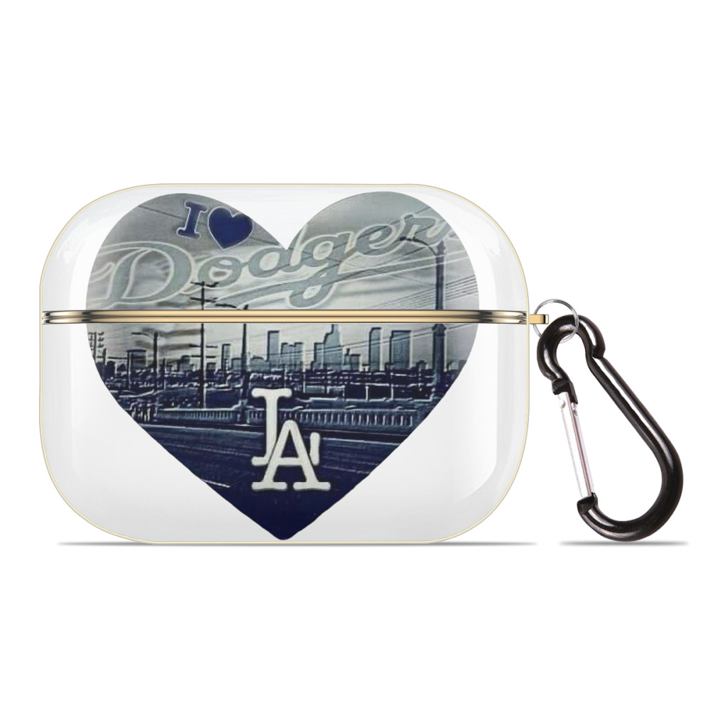  Luxury Gold AirPods Pro Case With Keychain, Flexible PC Material, Full Protection, Precise Cutouts, Anti-Fingerprint, Washable, Durable Design