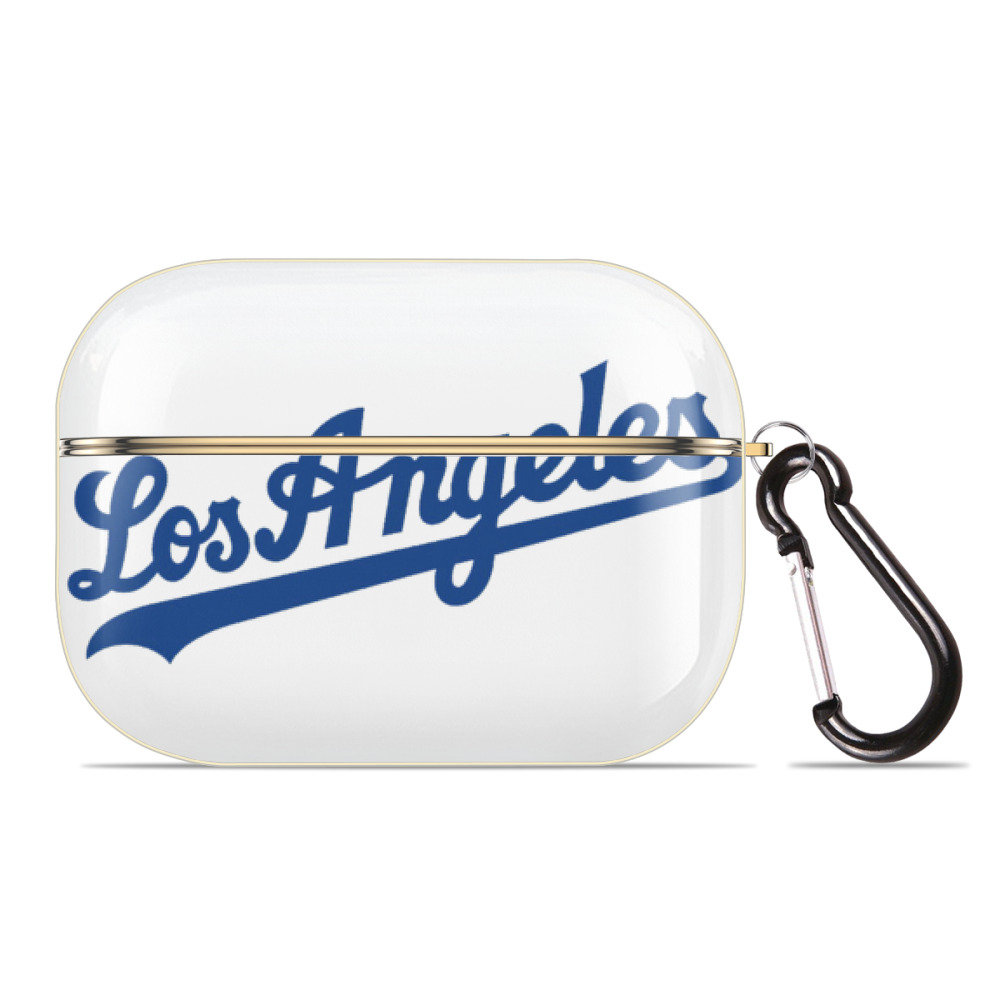  Luxury Gold AirPods Pro Case With Keychain, Flexible PC Material, Full Protection, Precise Cutouts, Anti-Fingerprint, Washable, Durable Design