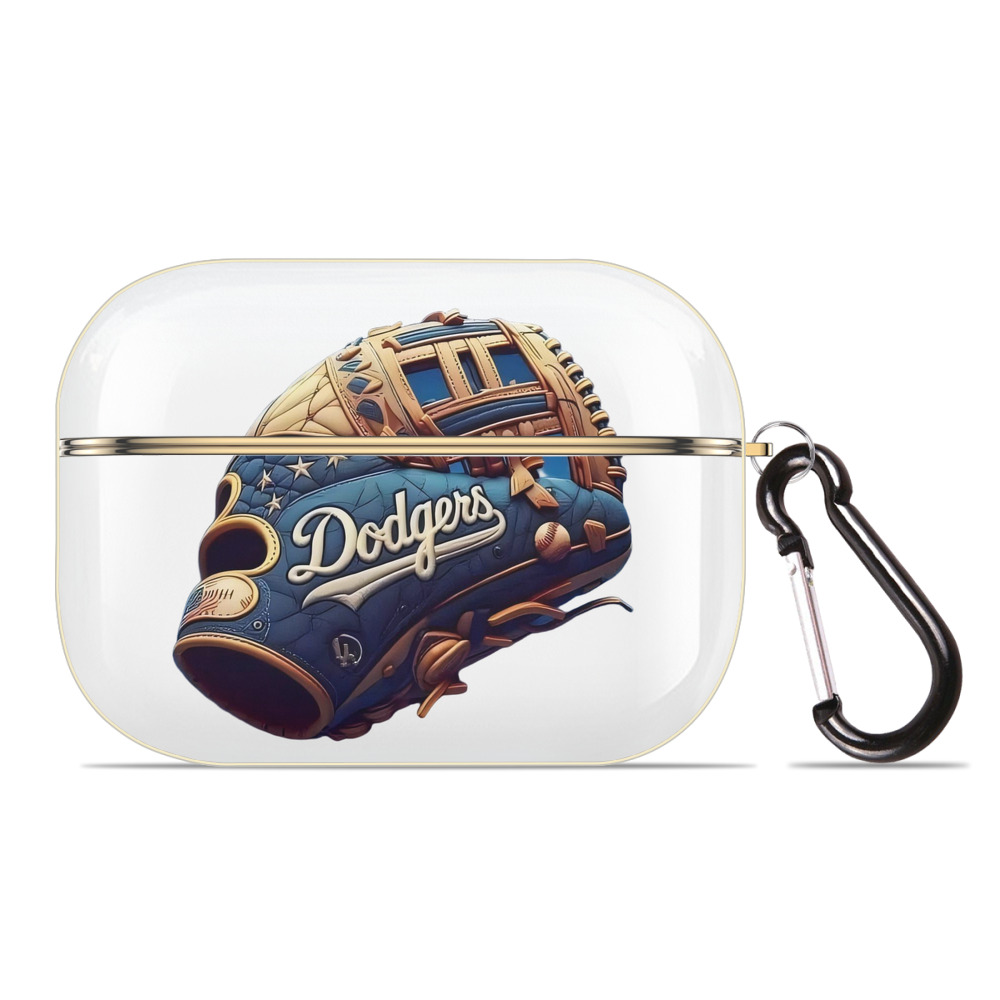  Luxury Gold AirPods Pro Case With Keychain, Flexible PC Material, Full Protection, Precise Cutouts, Anti-Fingerprint, Washable, Durable Design