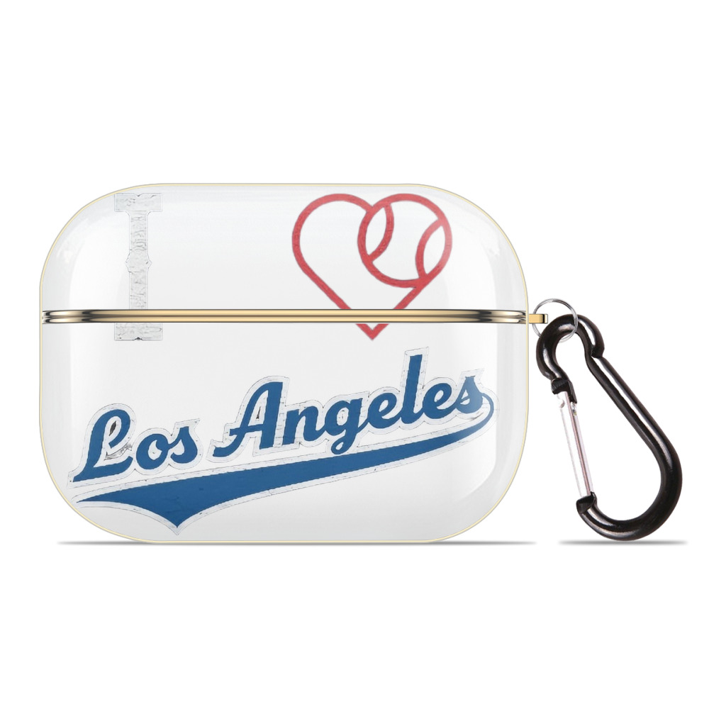  Luxury Gold AirPods Pro Case With Keychain, Flexible PC Material, Full Protection, Precise Cutouts, Anti-Fingerprint, Washable, Durable Design