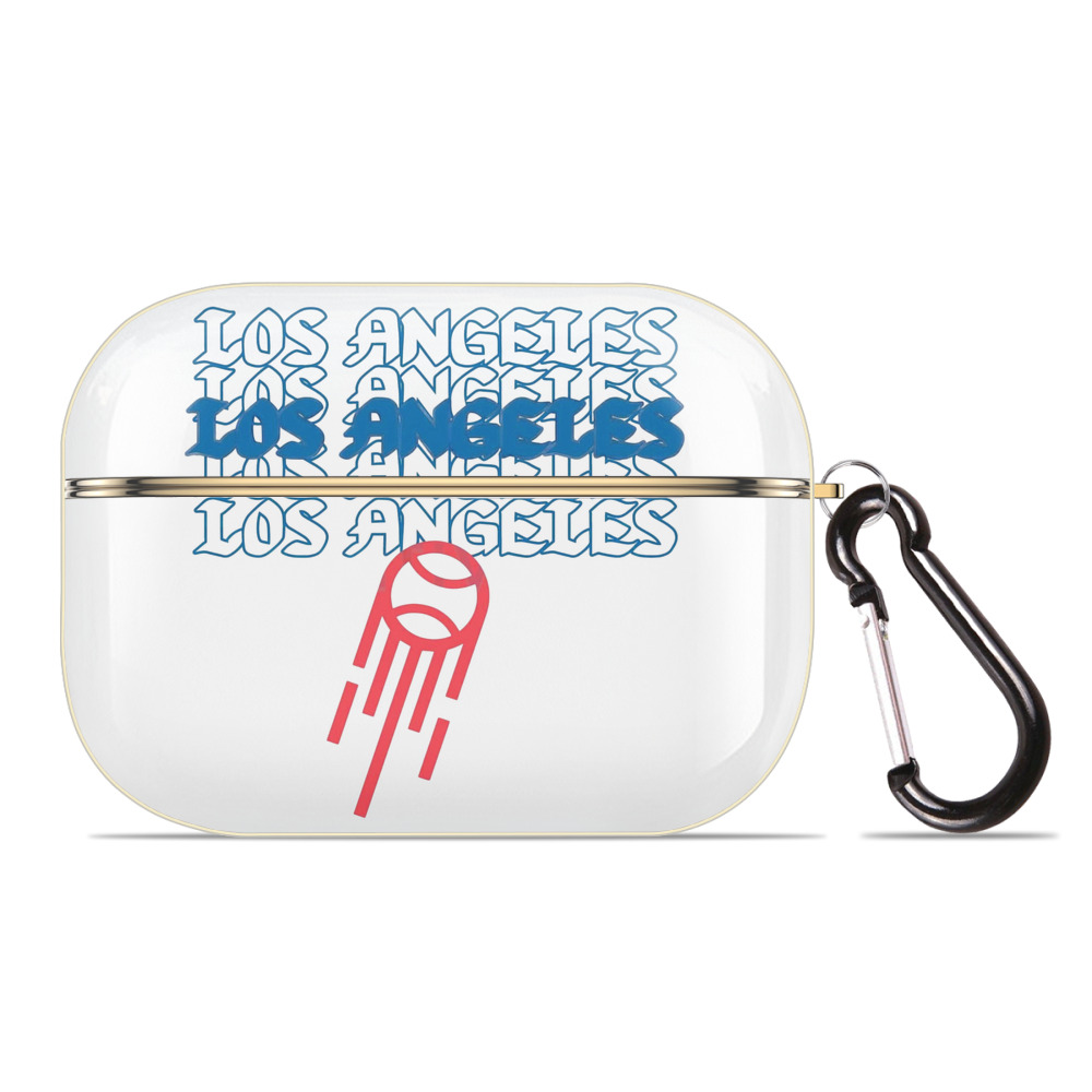  Luxury Gold AirPods Pro Case With Keychain, Flexible PC Material, Full Protection, Precise Cutouts, Anti-Fingerprint, Washable, Durable Design