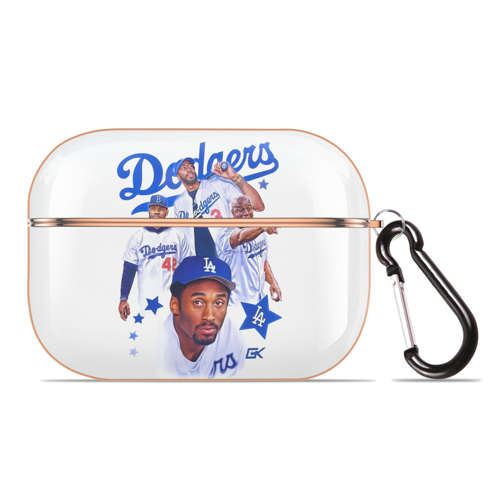  AirPods Pro Protective Case Rose Gold, Flexible PC Material, Precise Fit, Anti-Slip Cover, Full Protection, Fingerprint Resistant, Washable With Keychain