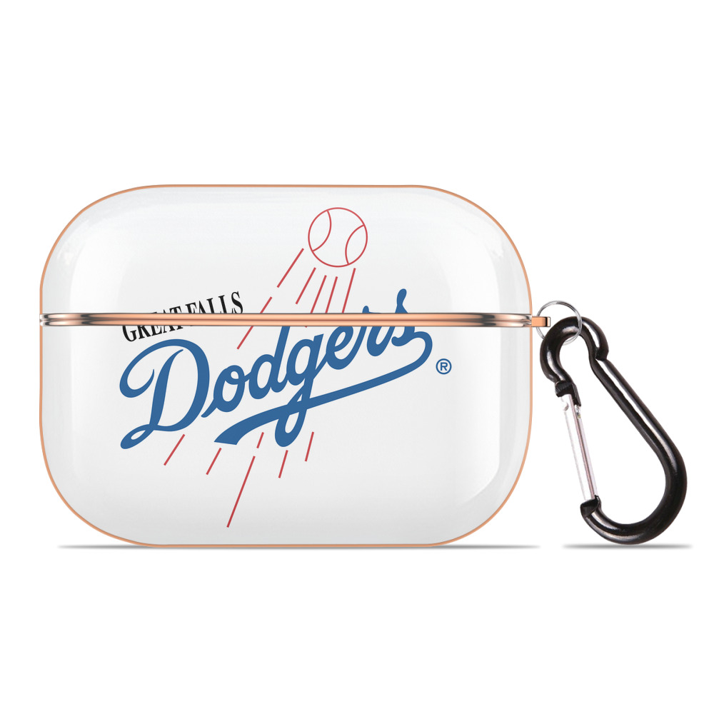  AirPods Pro Protective Case Rose Gold, Flexible PC Material, Precise Fit, Anti-Slip Cover, Full Protection, Fingerprint Resistant, Washable With Keychain