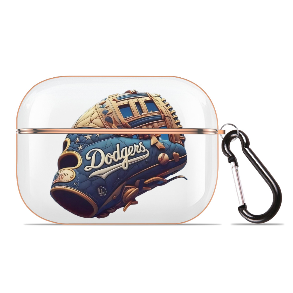  AirPods Pro Protective Case Rose Gold, Flexible PC Material, Precise Fit, Anti-Slip Cover, Full Protection, Fingerprint Resistant, Washable With Keychain