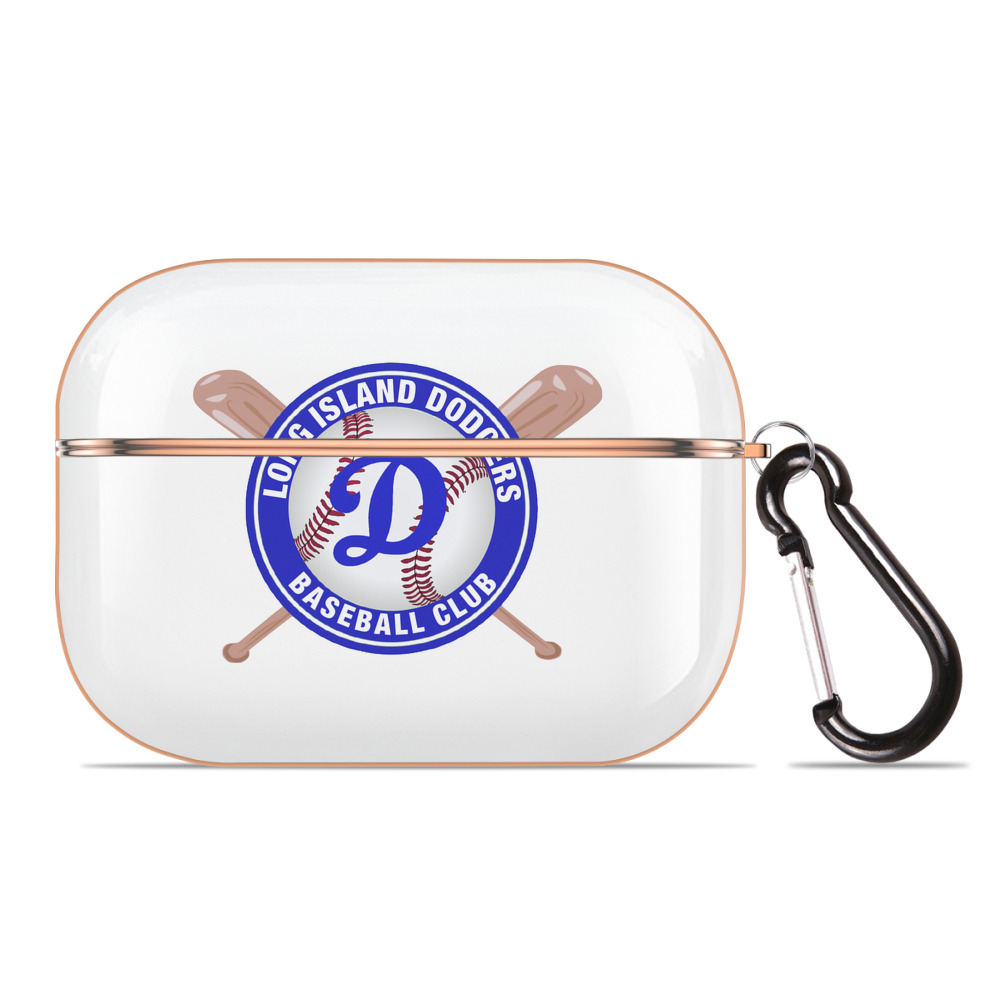  AirPods Pro Protective Case Rose Gold, Flexible PC Material, Precise Fit, Anti-Slip Cover, Full Protection, Fingerprint Resistant, Washable With Keychain