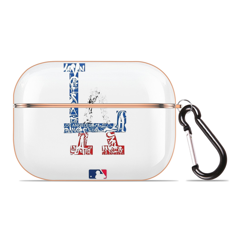  AirPods Pro Protective Case Rose Gold, Flexible PC Material, Precise Fit, Anti-Slip Cover, Full Protection, Fingerprint Resistant, Washable With Keychain