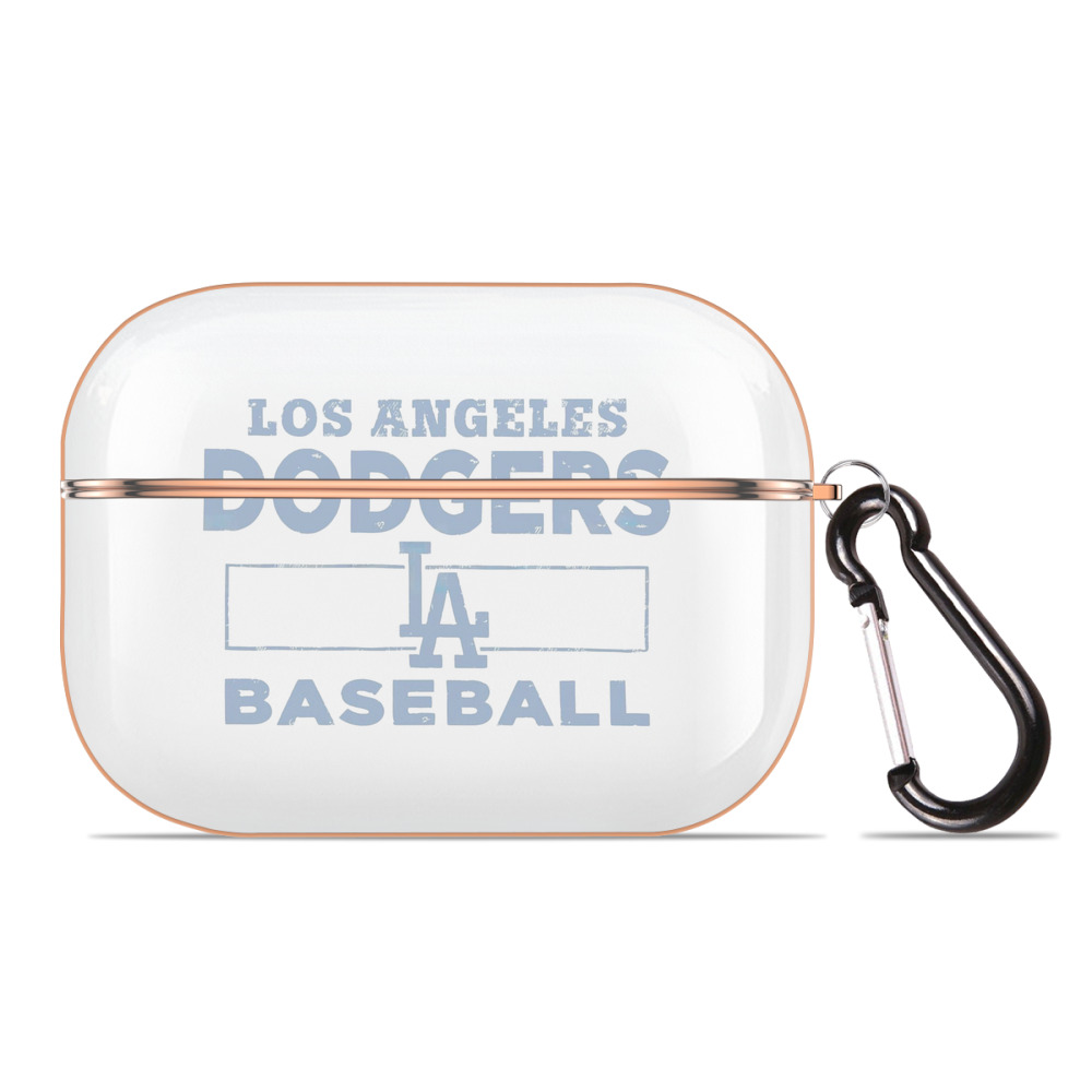  AirPods Pro Protective Case Rose Gold, Flexible PC Material, Precise Fit, Anti-Slip Cover, Full Protection, Fingerprint Resistant, Washable With Keychain