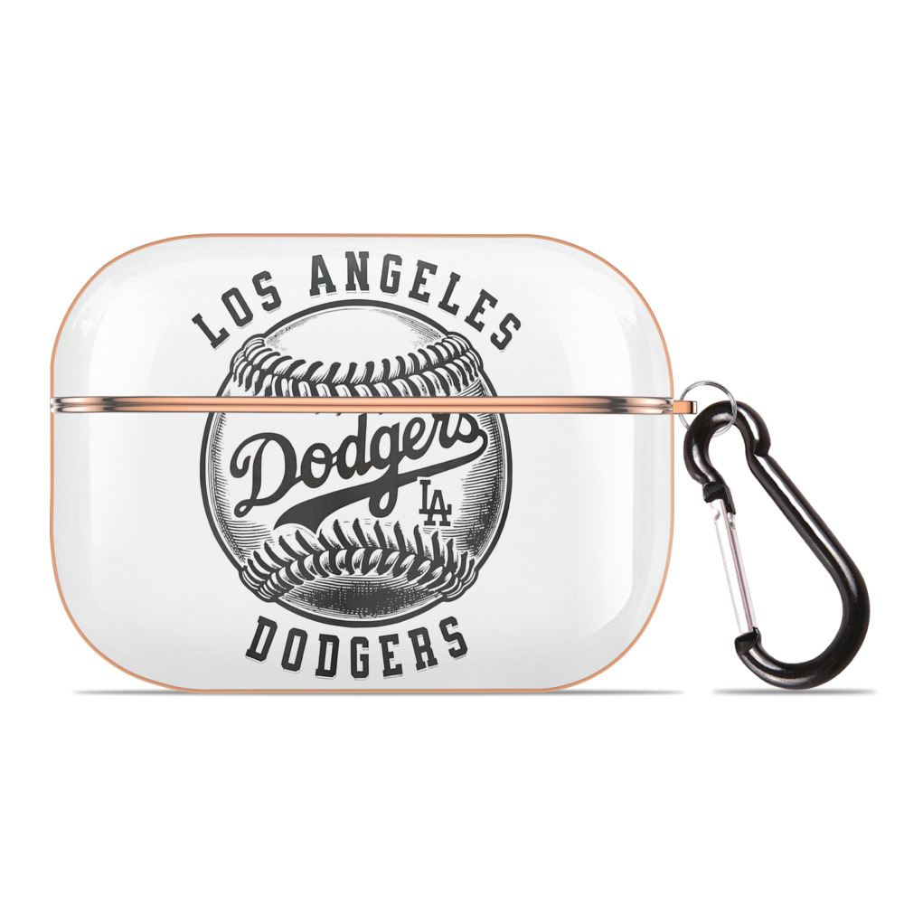  AirPods Pro Protective Case Rose Gold, Flexible PC Material, Precise Fit, Anti-Slip Cover, Full Protection, Fingerprint Resistant, Washable With Keychain