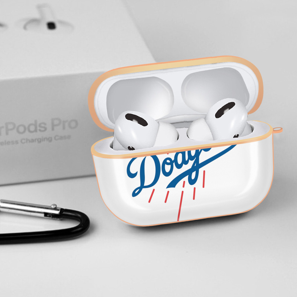  AirPods Pro Protective Case Rose Gold, Flexible PC Material, Precise Fit, Anti-Slip Cover, Full Protection, Fingerprint Resistant, Washable With Keychain