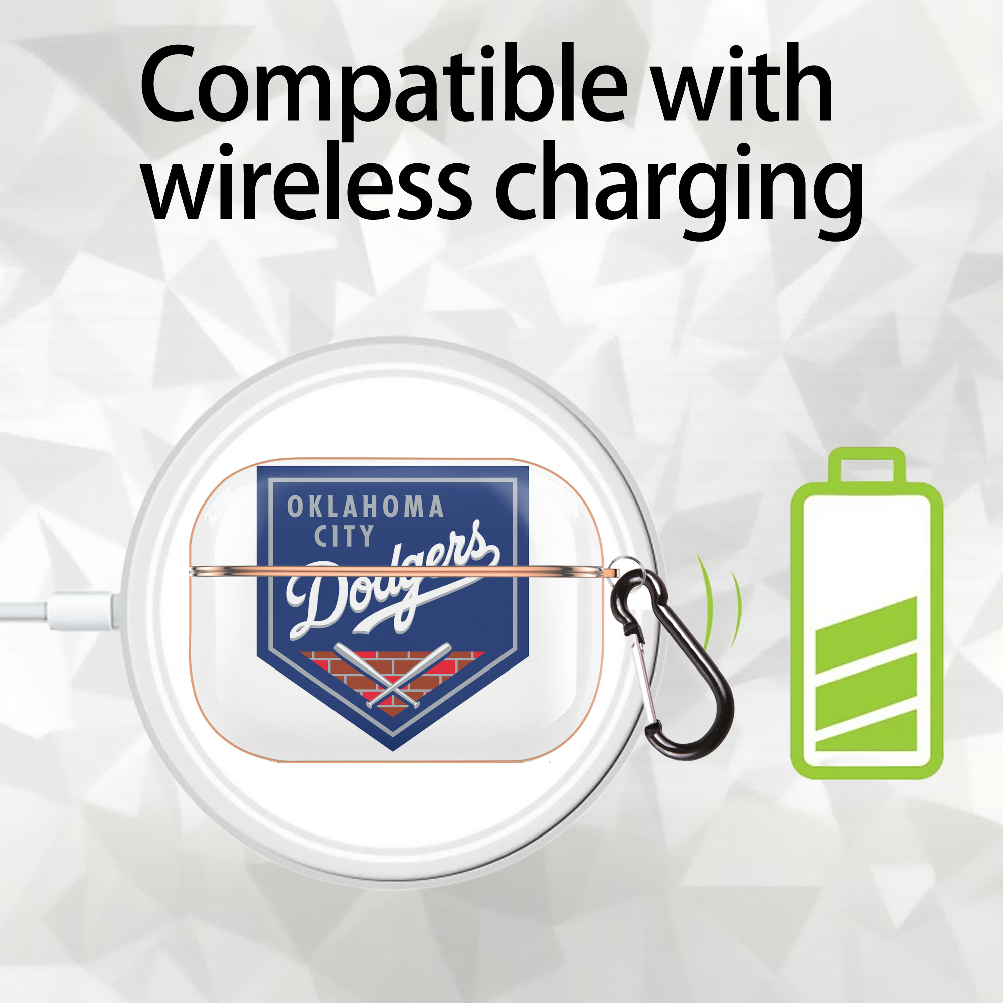  AirPods Pro Protective Case Rose Gold, Flexible PC Material, Precise Fit, Anti-Slip Cover, Full Protection, Fingerprint Resistant, Washable With Keychain