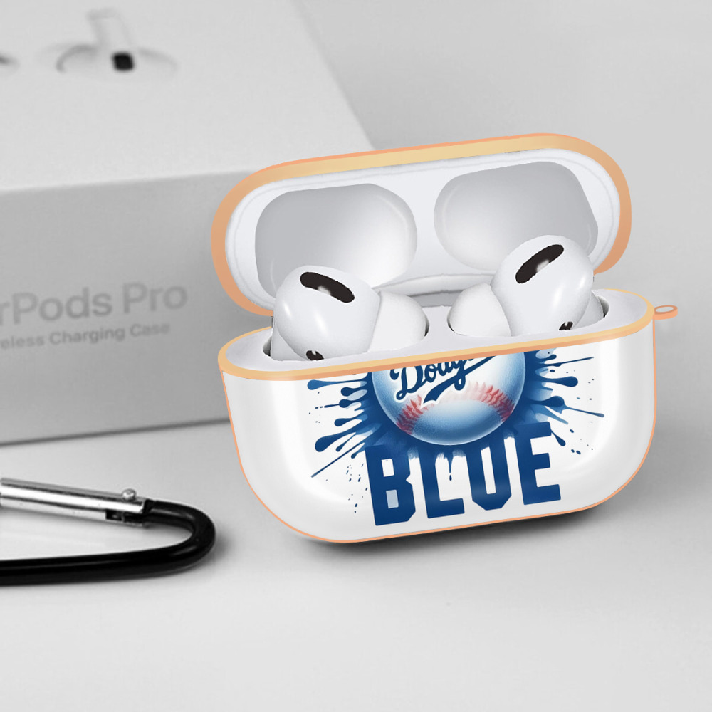  AirPods Pro Protective Case Rose Gold, Flexible PC Material, Precise Fit, Anti-Slip Cover, Full Protection, Fingerprint Resistant, Washable With Keychain