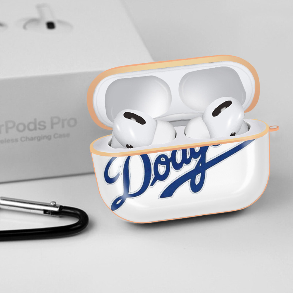  AirPods Pro Protective Case Rose Gold, Flexible PC Material, Precise Fit, Anti-Slip Cover, Full Protection, Fingerprint Resistant, Washable With Keychain