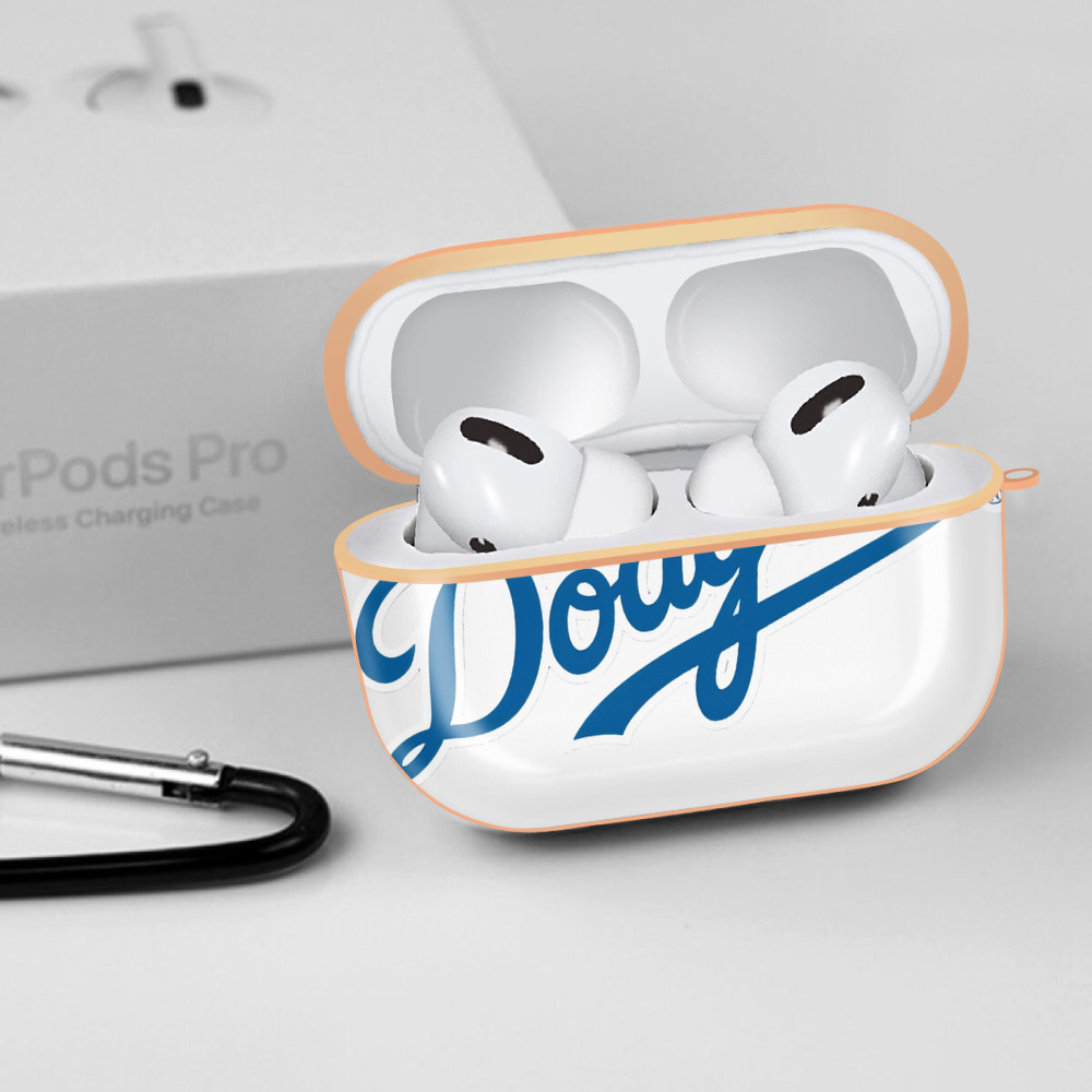  AirPods Pro Protective Case Rose Gold, Flexible PC Material, Precise Fit, Anti-Slip Cover, Full Protection, Fingerprint Resistant, Washable With Keychain