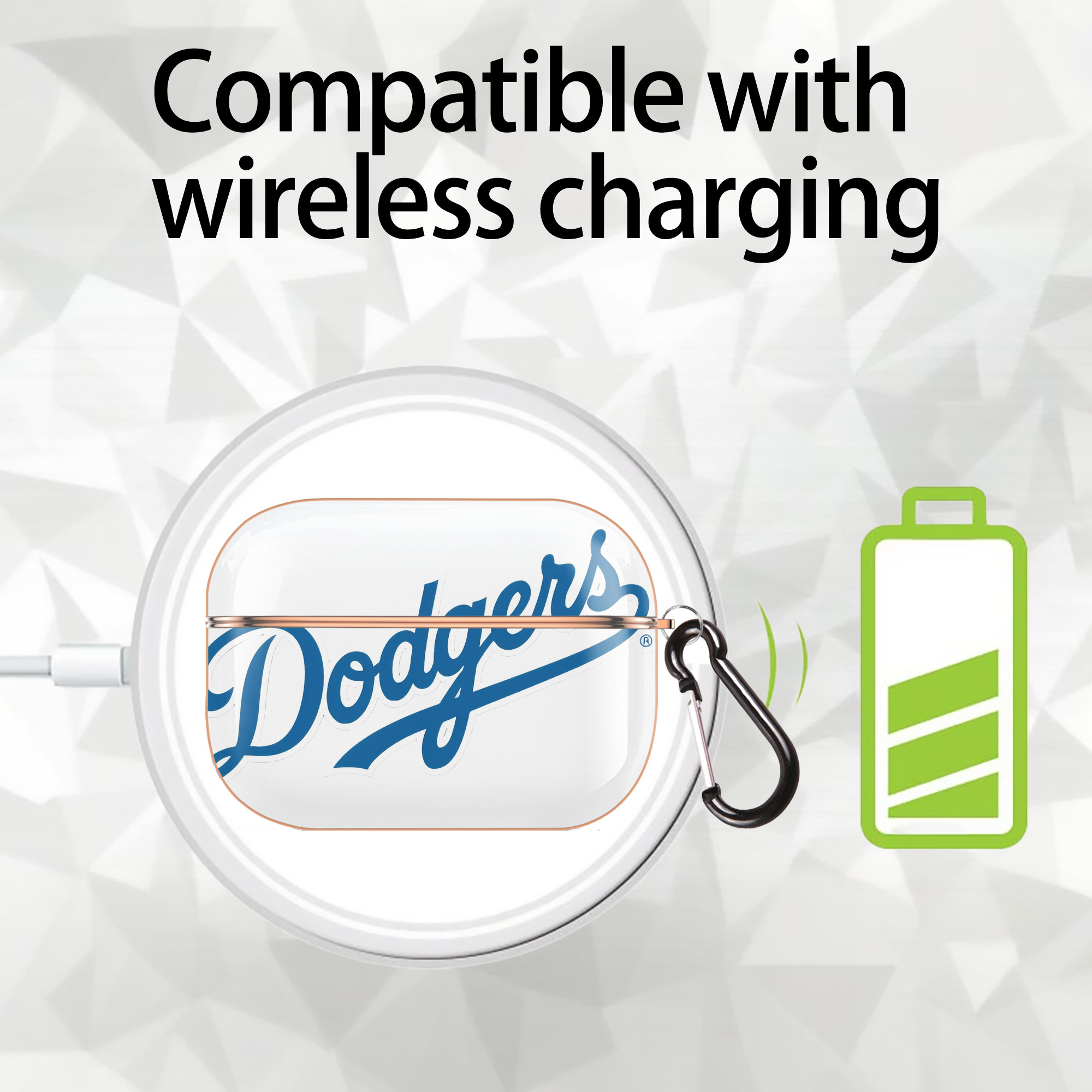  AirPods Pro Protective Case Rose Gold, Flexible PC Material, Precise Fit, Anti-Slip Cover, Full Protection, Fingerprint Resistant, Washable With Keychain