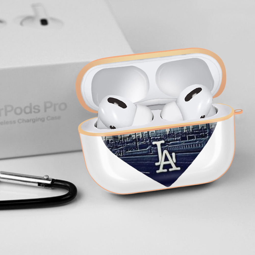  AirPods Pro Protective Case Rose Gold, Flexible PC Material, Precise Fit, Anti-Slip Cover, Full Protection, Fingerprint Resistant, Washable With Keychain