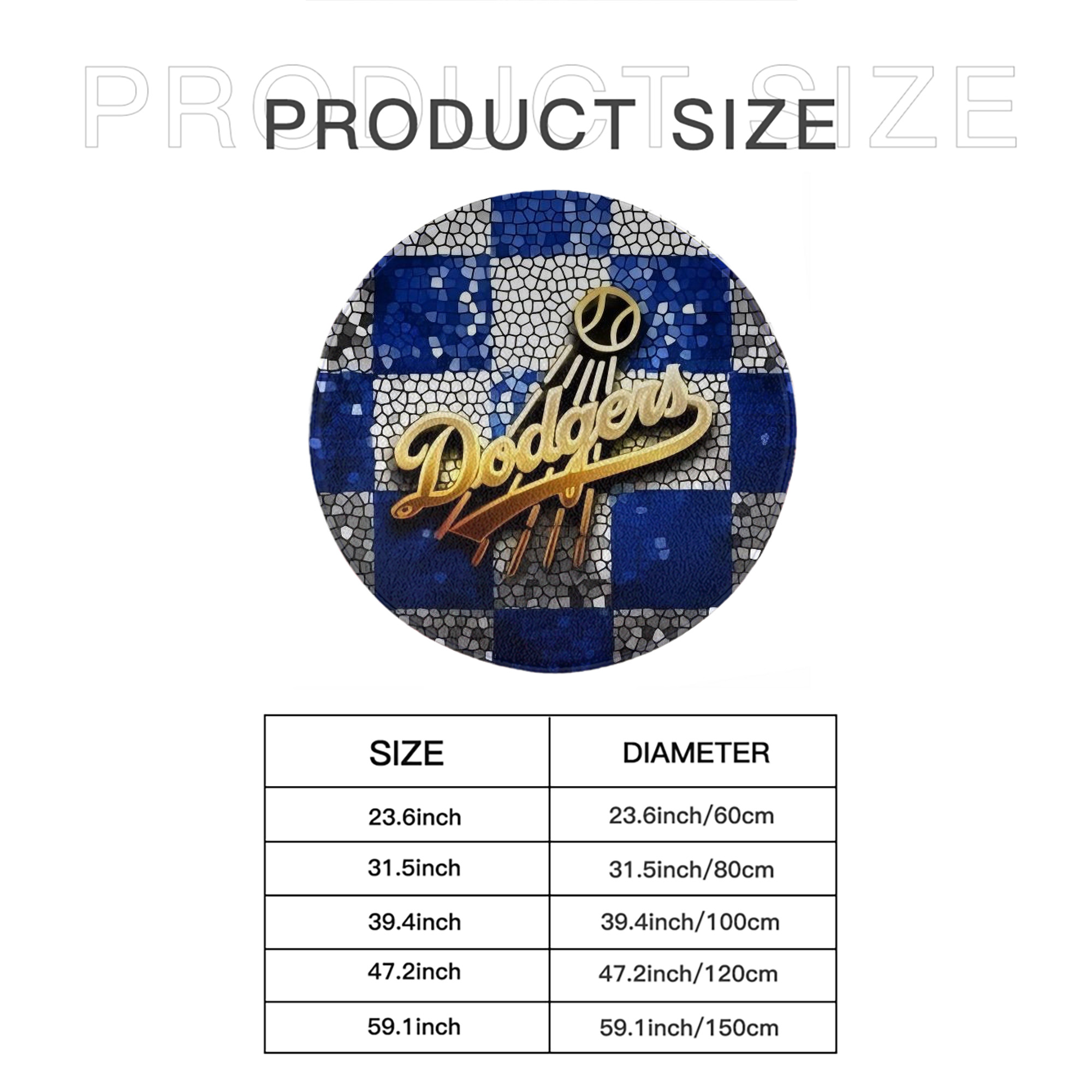  Round Floor Mat – Soft Flannel & High-Density Sponge Core – Non-Slip Dot Backing – Durable Stitched Edges – Quick-Dry & Breathable – Perfect For Home, Bathroom & Living Room