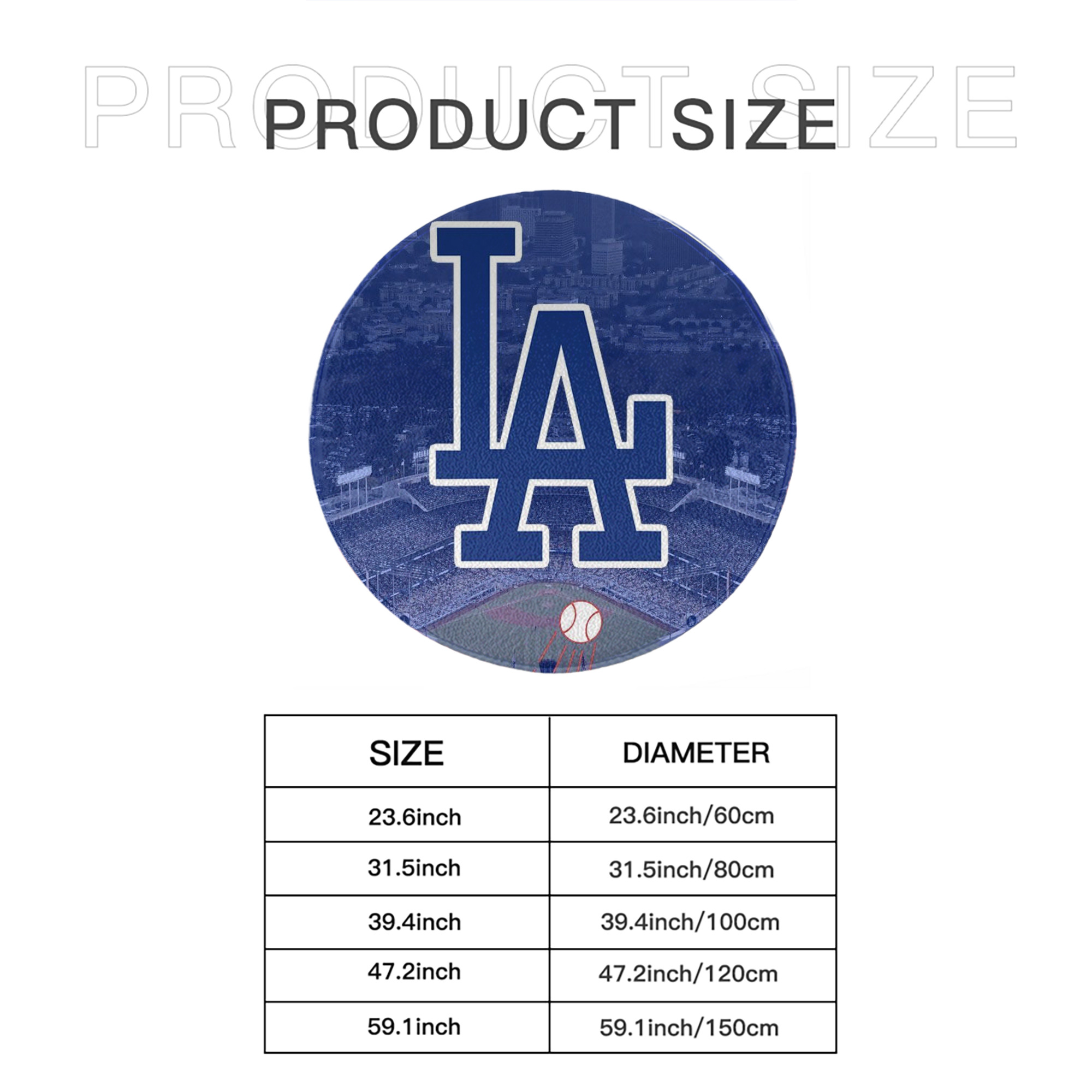  Round Floor Mat – Soft Flannel & High-Density Sponge Core – Non-Slip Dot Backing – Durable Stitched Edges – Quick-Dry & Breathable – Perfect For Home, Bathroom & Living Room