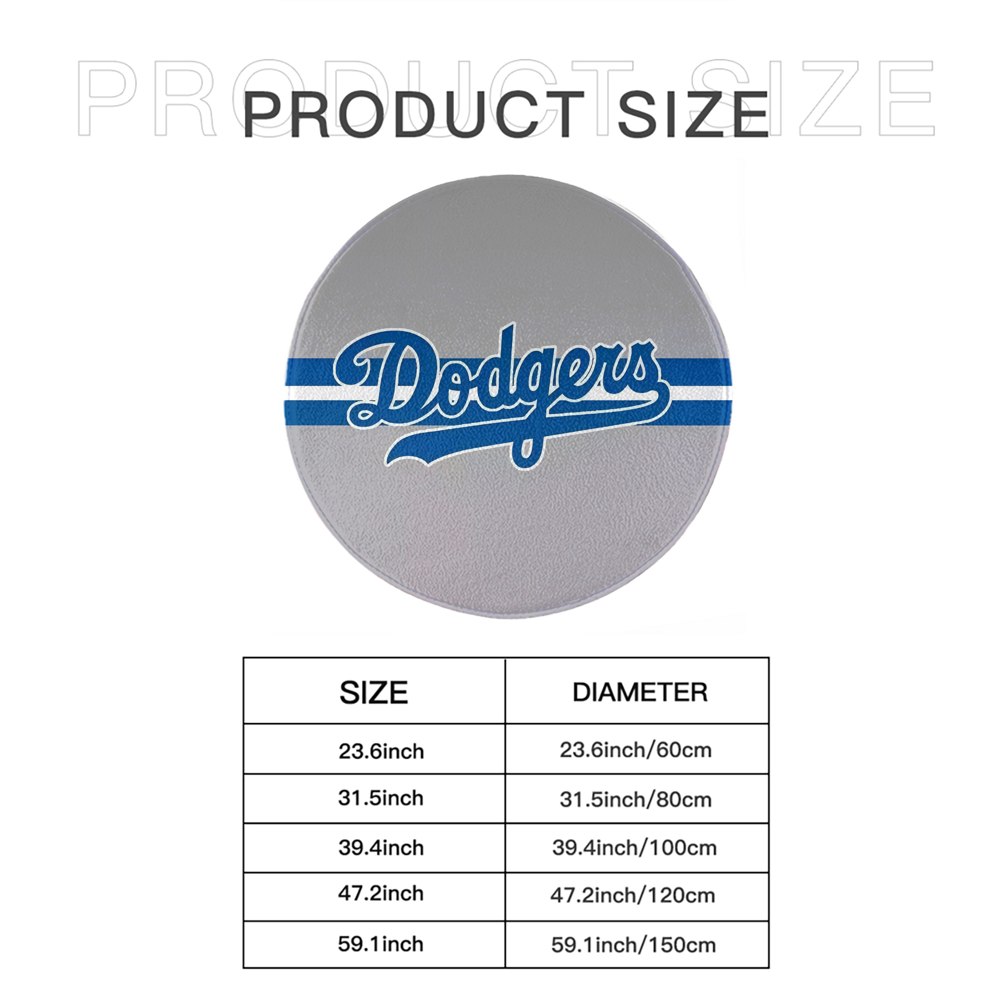  Round Floor Mat – Soft Flannel & High-Density Sponge Core – Non-Slip Dot Backing – Durable Stitched Edges – Quick-Dry & Breathable – Perfect For Home, Bathroom & Living Room