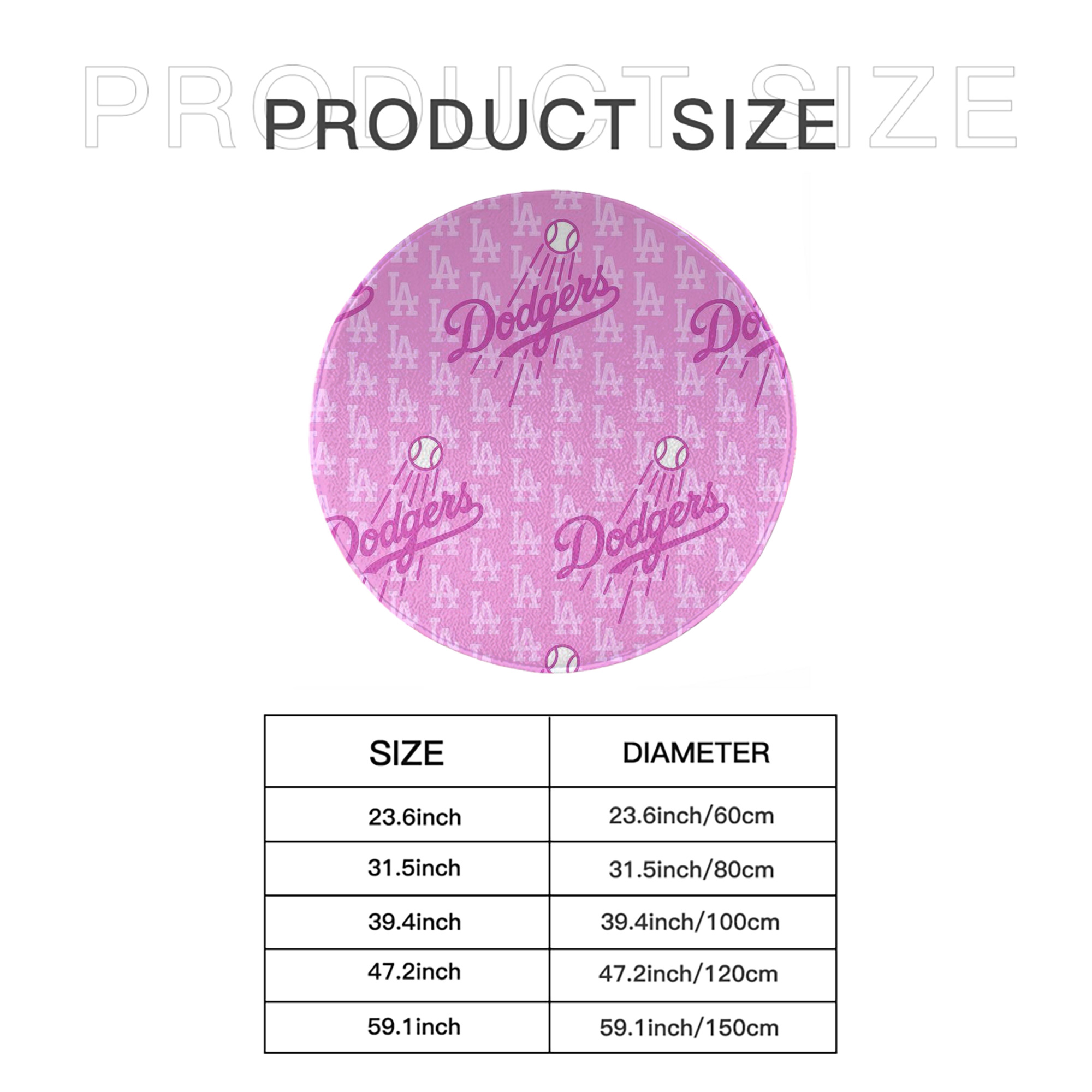  Round Floor Mat – Soft Flannel & High-Density Sponge Core – Non-Slip Dot Backing – Durable Stitched Edges – Quick-Dry & Breathable – Perfect For Home, Bathroom & Living Room