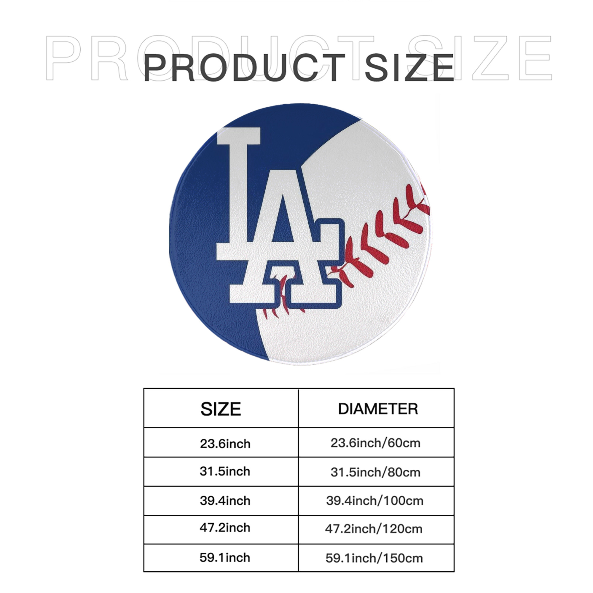  Round Floor Mat – Soft Flannel & High-Density Sponge Core – Non-Slip Dot Backing – Durable Stitched Edges – Quick-Dry & Breathable – Perfect For Home, Bathroom & Living Room