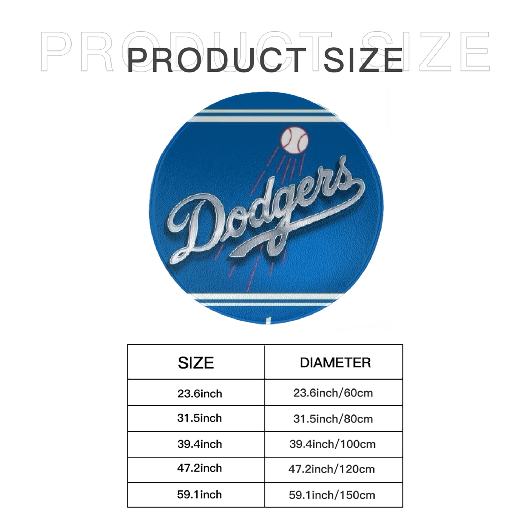  Round Floor Mat – Soft Flannel & High-Density Sponge Core – Non-Slip Dot Backing – Durable Stitched Edges – Quick-Dry & Breathable – Perfect For Home, Bathroom & Living Room