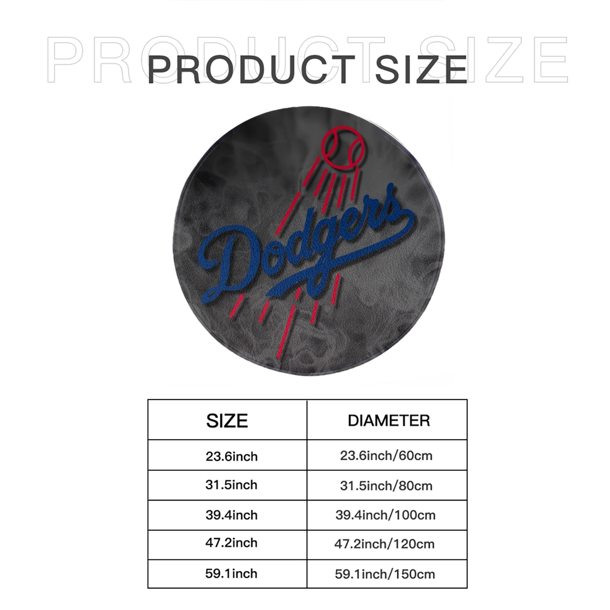  Round Floor Mat – Soft Flannel & High-Density Sponge Core – Non-Slip Dot Backing – Durable Stitched Edges – Quick-Dry & Breathable – Perfect For Home, Bathroom & Living Room