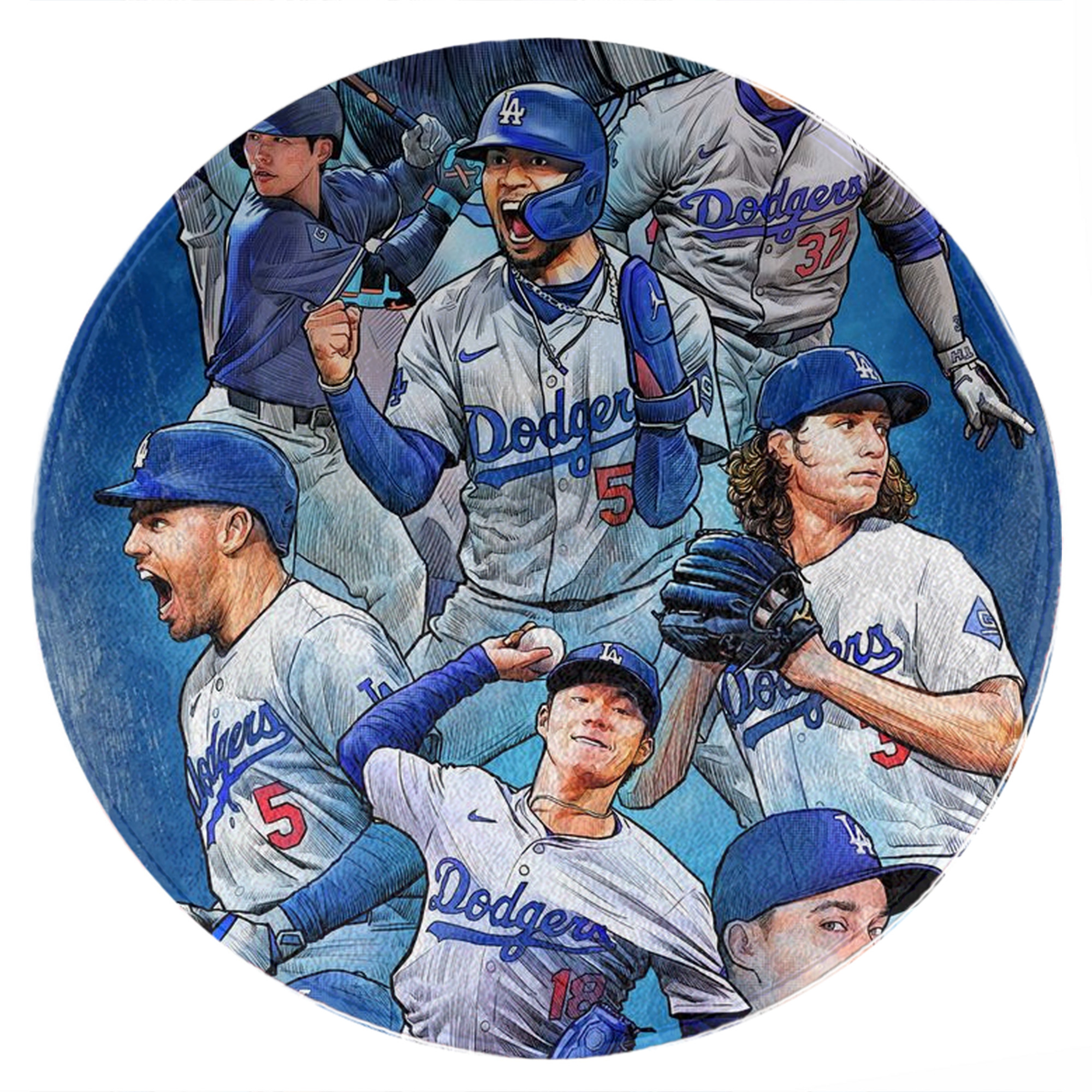  Round Floor Mat – Soft Flannel & High-Density Sponge Core – Non-Slip Dot Backing – Durable Stitched Edges – Quick-Dry & Breathable – Perfect For Home, Bathroom & Living Room