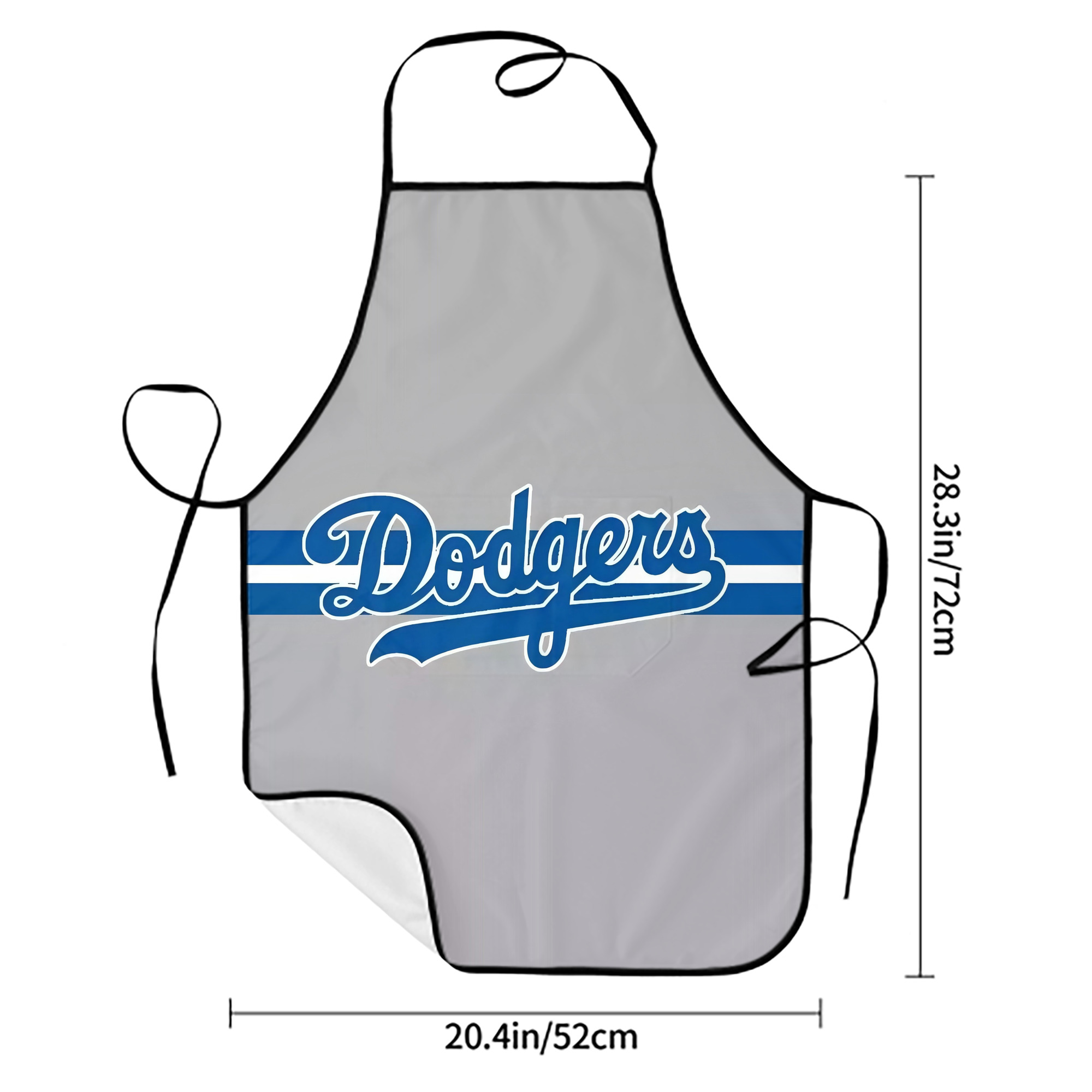  Stain-Resistant Polyester Apron With Pocket – Full Print, Waterproof, Anti-Wrinkle, Anti-Pilling – Ideal For Kitchen, BBQ, Restaurant, Salon & More