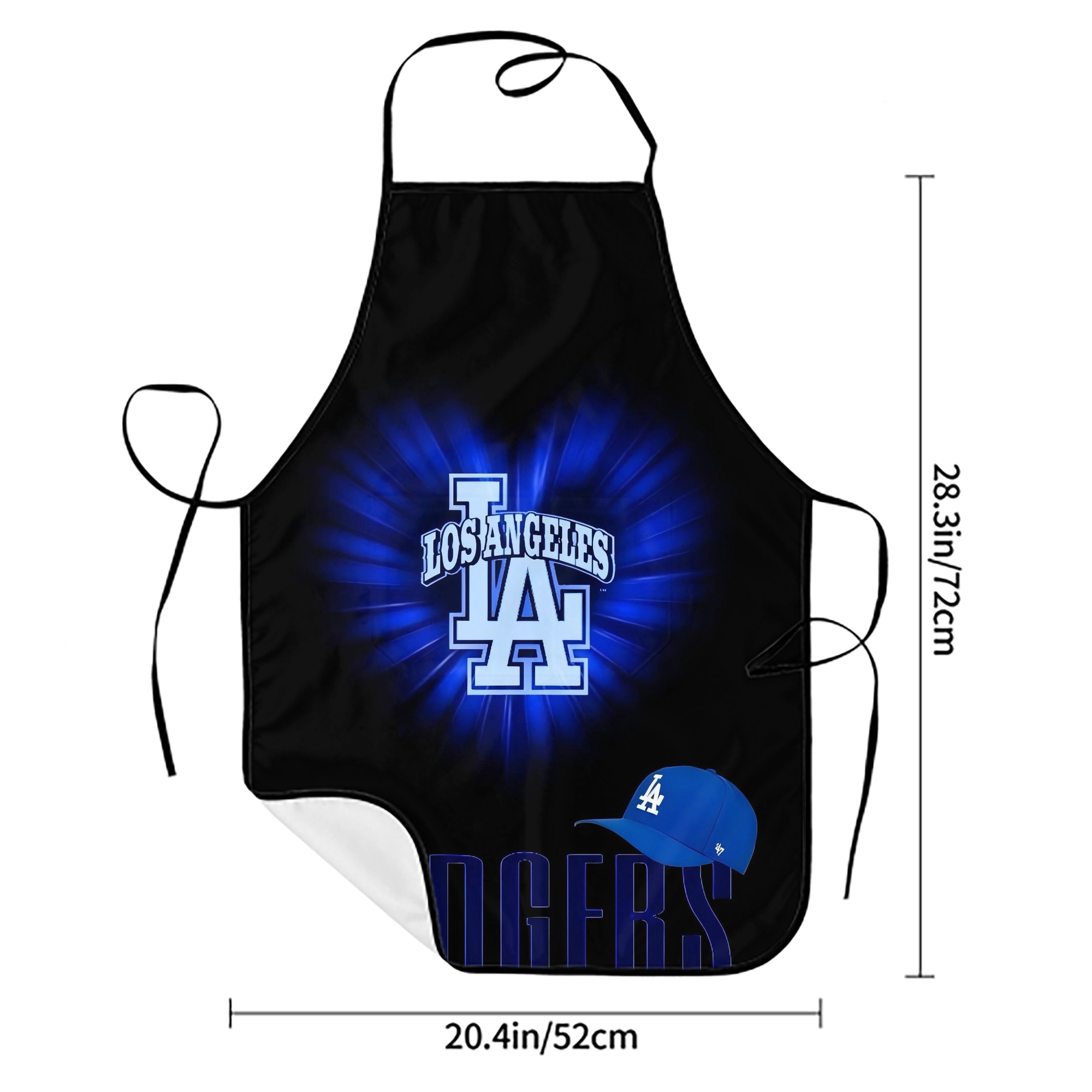  Stain-Resistant Polyester Apron With Pocket – Full Print, Waterproof, Anti-Wrinkle, Anti-Pilling – Ideal For Kitchen, BBQ, Restaurant, Salon & More