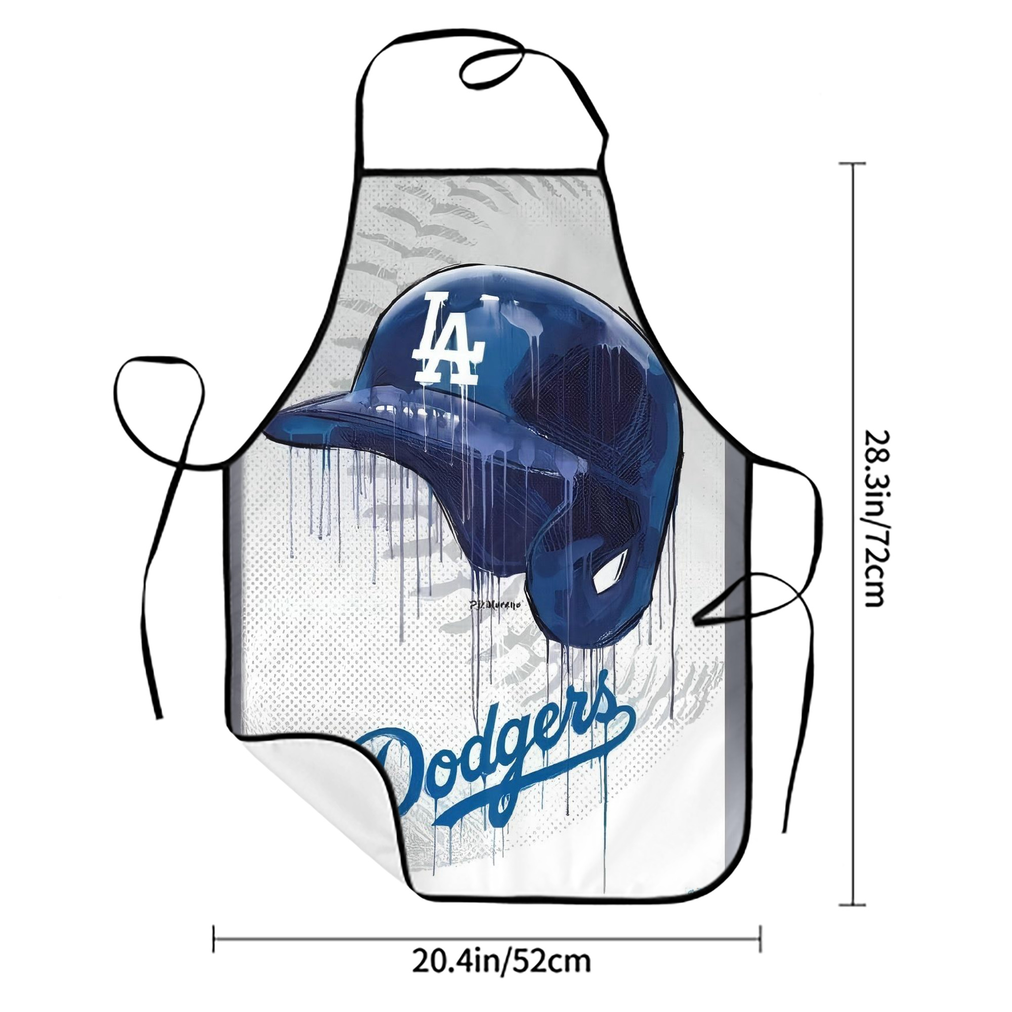  Stain-Resistant Polyester Apron With Pocket – Full Print, Waterproof, Anti-Wrinkle, Anti-Pilling – Ideal For Kitchen, BBQ, Restaurant, Salon & More