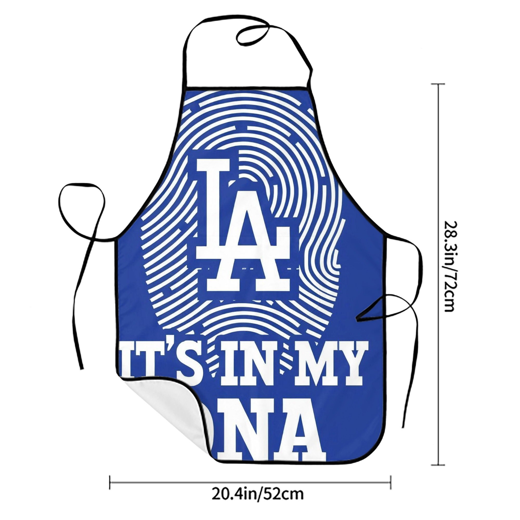  Stain-Resistant Polyester Apron With Pocket – Full Print, Waterproof, Anti-Wrinkle, Anti-Pilling – Ideal For Kitchen, BBQ, Restaurant, Salon & More