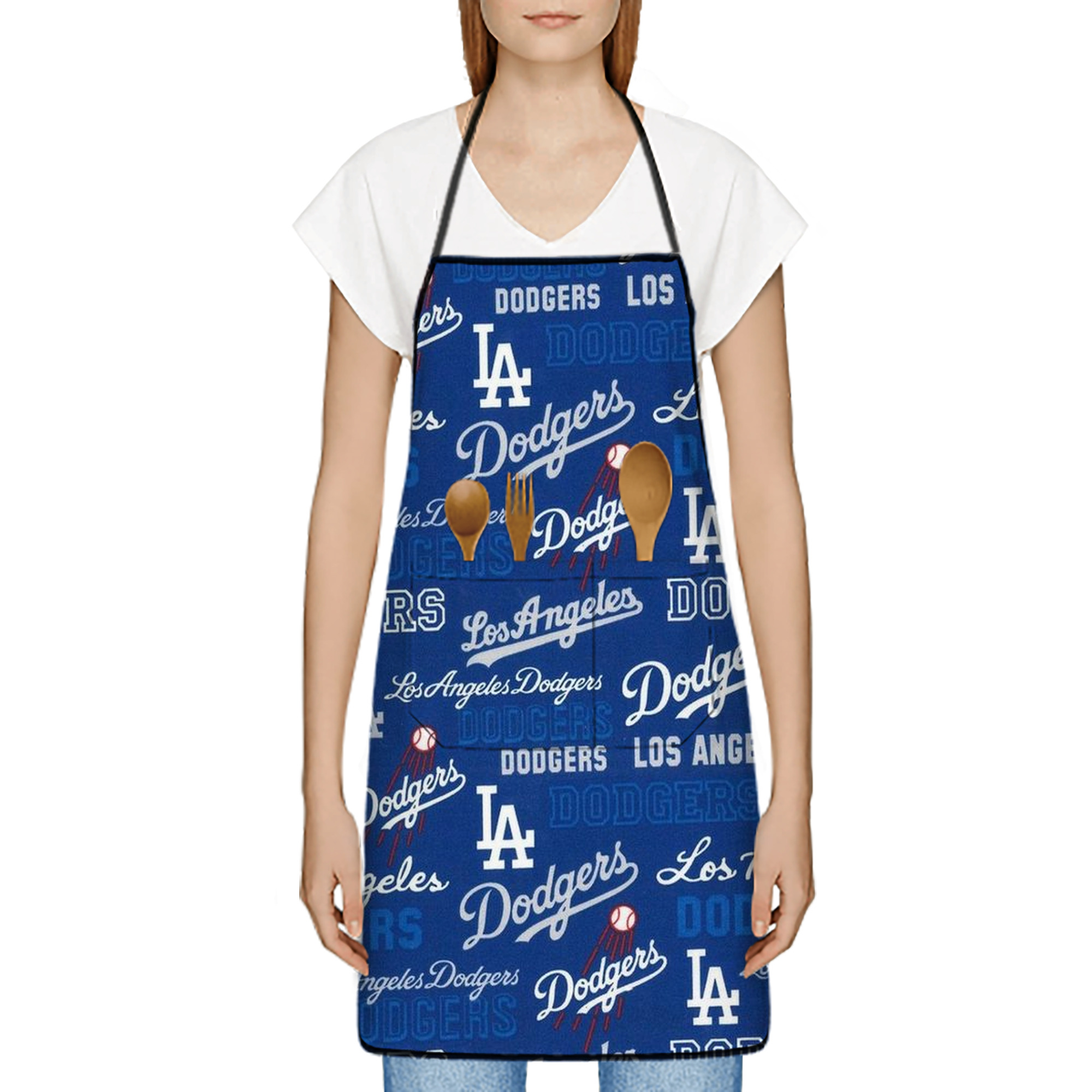  Stain-Resistant Polyester Apron With Pocket – Full Print, Waterproof, Anti-Wrinkle, Anti-Pilling – Ideal For Kitchen, BBQ, Restaurant, Salon & More