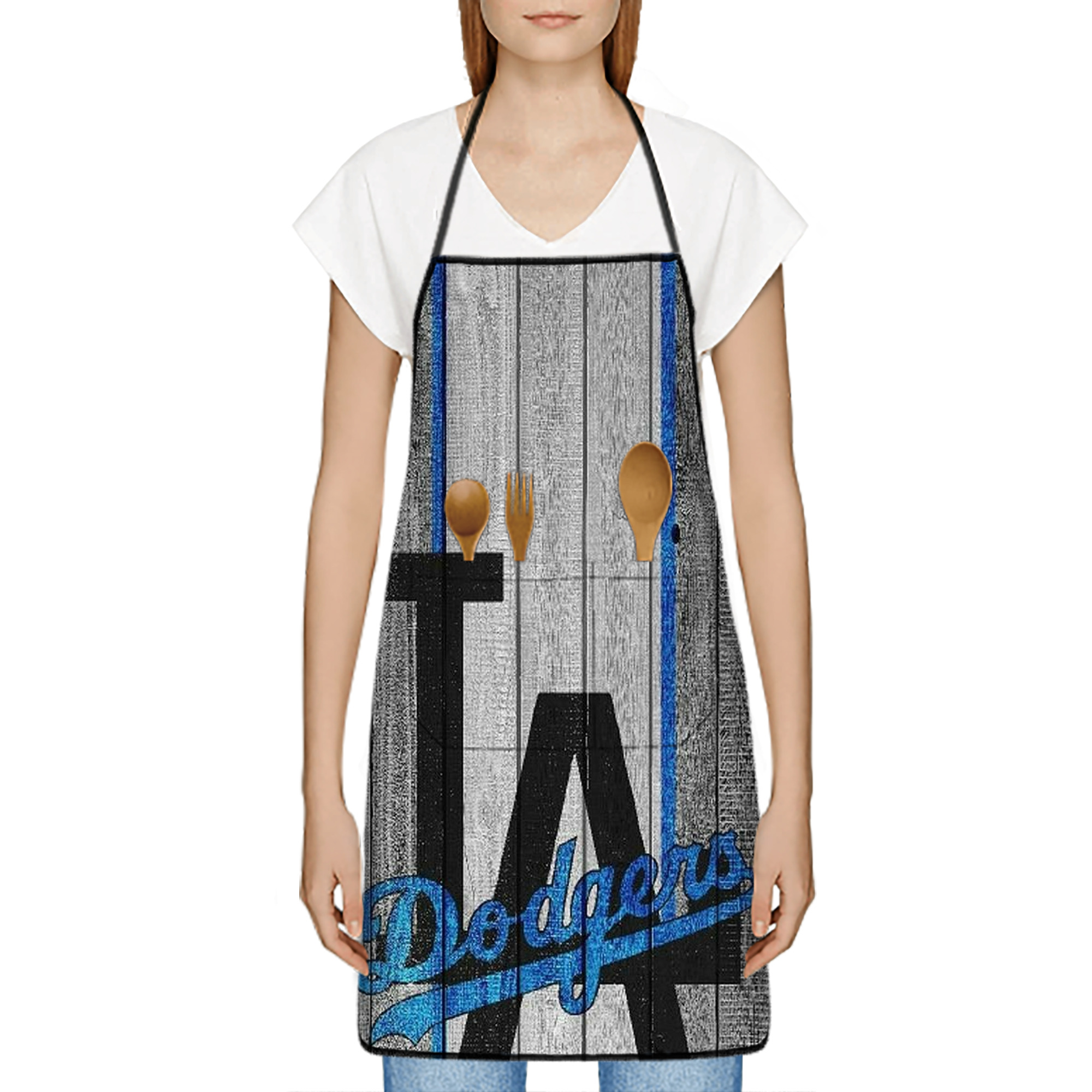  Stain-Resistant Polyester Apron With Pocket – Full Print, Waterproof, Anti-Wrinkle, Anti-Pilling – Ideal For Kitchen, BBQ, Restaurant, Salon & More