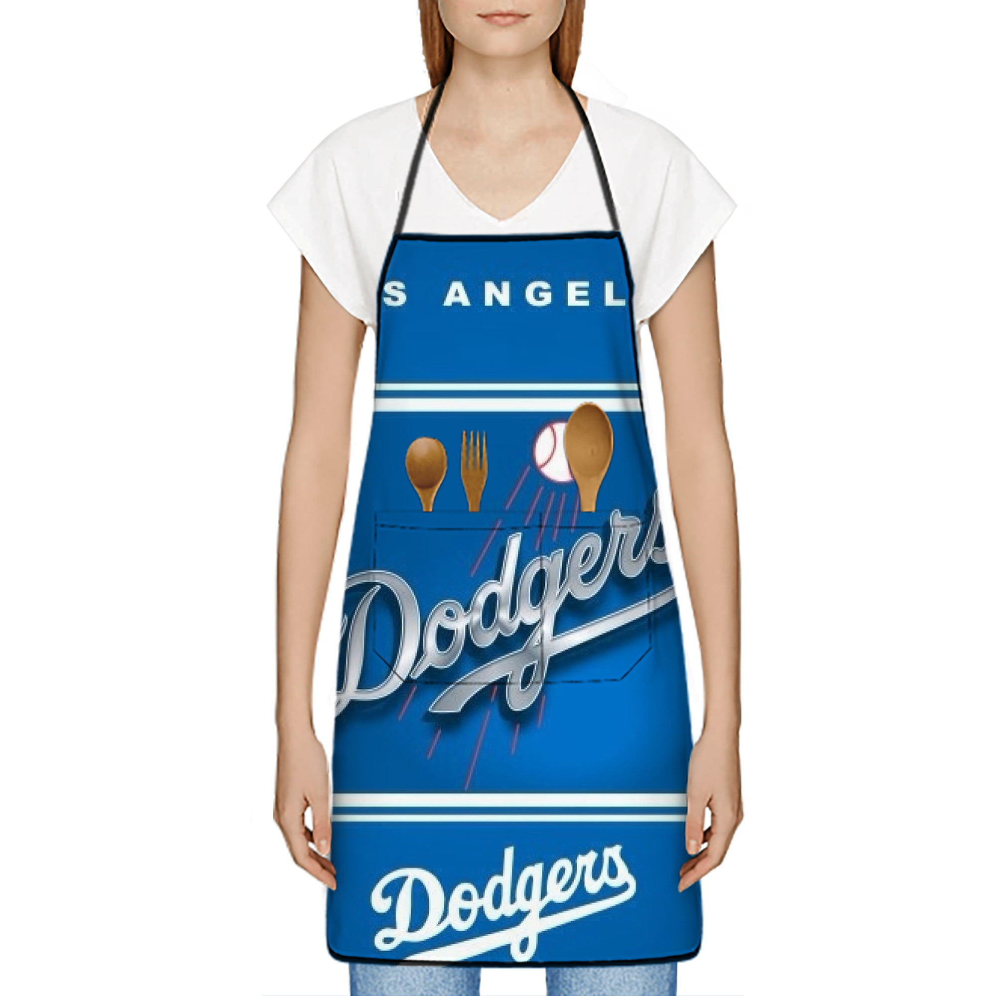  Stain-Resistant Polyester Apron With Pocket – Full Print, Waterproof, Anti-Wrinkle, Anti-Pilling – Ideal For Kitchen, BBQ, Restaurant, Salon & More