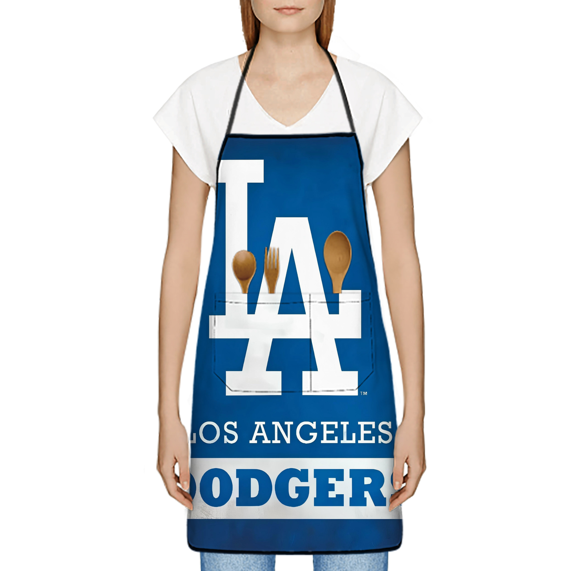  Stain-Resistant Polyester Apron With Pocket – Full Print, Waterproof, Anti-Wrinkle, Anti-Pilling – Ideal For Kitchen, BBQ, Restaurant, Salon & More