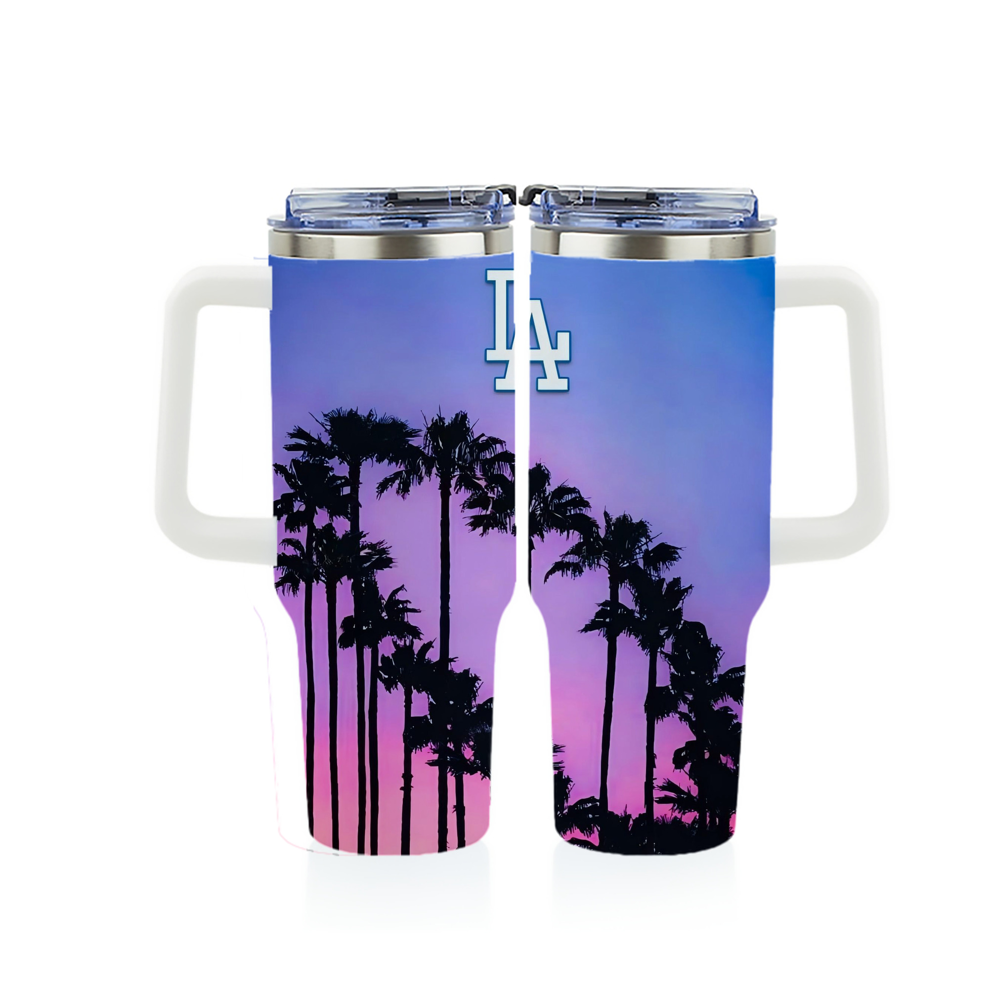  40oz Full Wrap Car Tumbler – Durable Stainless Steel Travel Mug With Vibrant UV Print – Double Wall Insulated, Fits Most Car Cup Holders