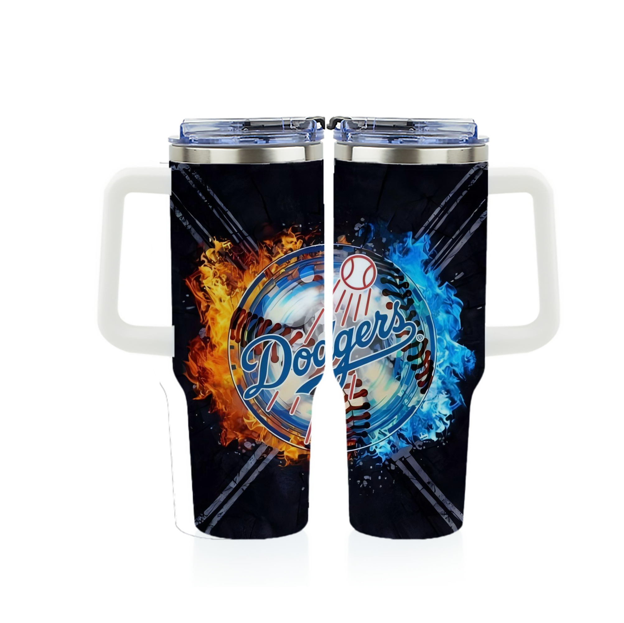  40oz Full Wrap Car Tumbler – Durable Stainless Steel Travel Mug With Vibrant UV Print – Double Wall Insulated, Fits Most Car Cup Holders