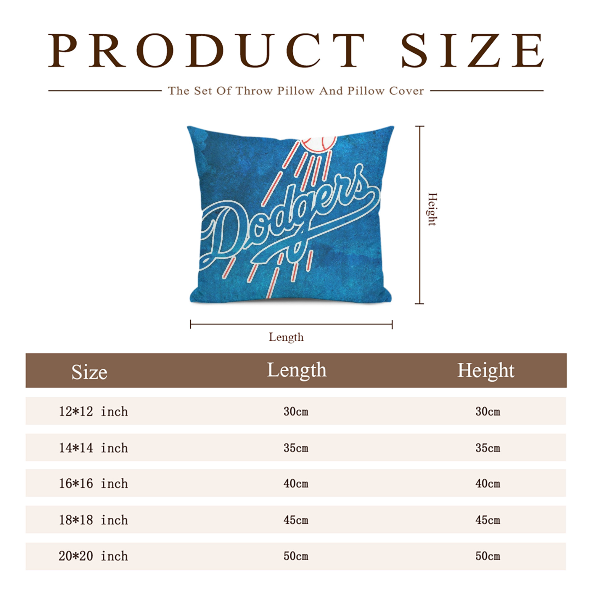  Soft Polyester Pillow Cover With Insert – Double-Sided Design, Invisible Zipper, Durable & Breathable – Easy Care Cushion Set